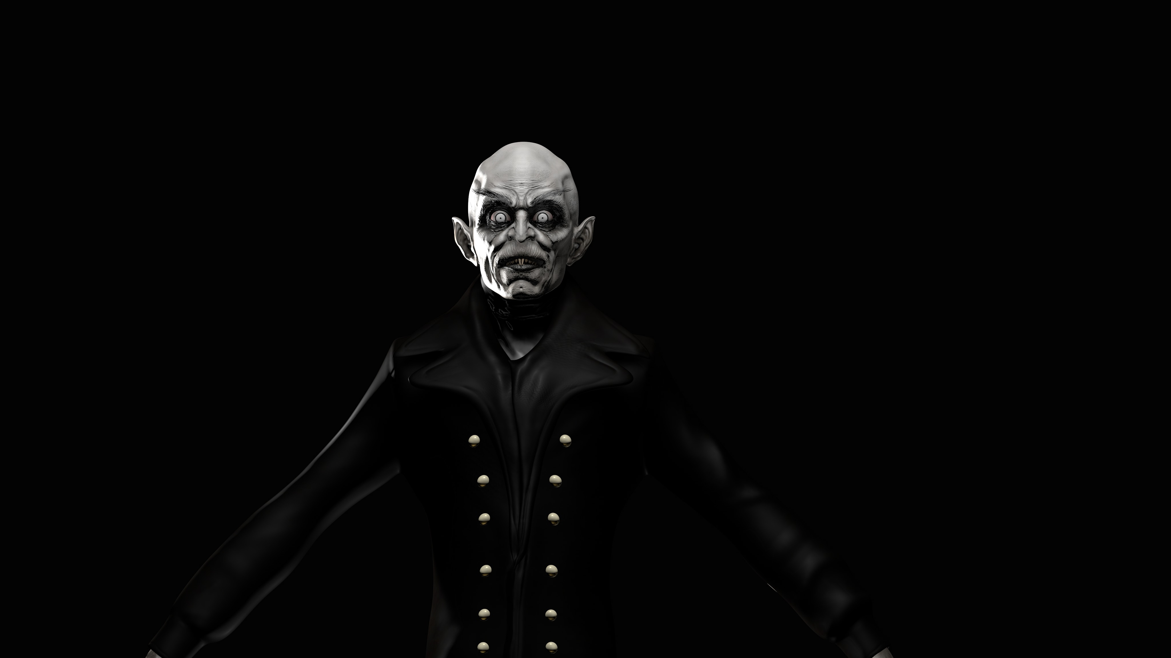 NOSFERATU Low-poly 3D model_29