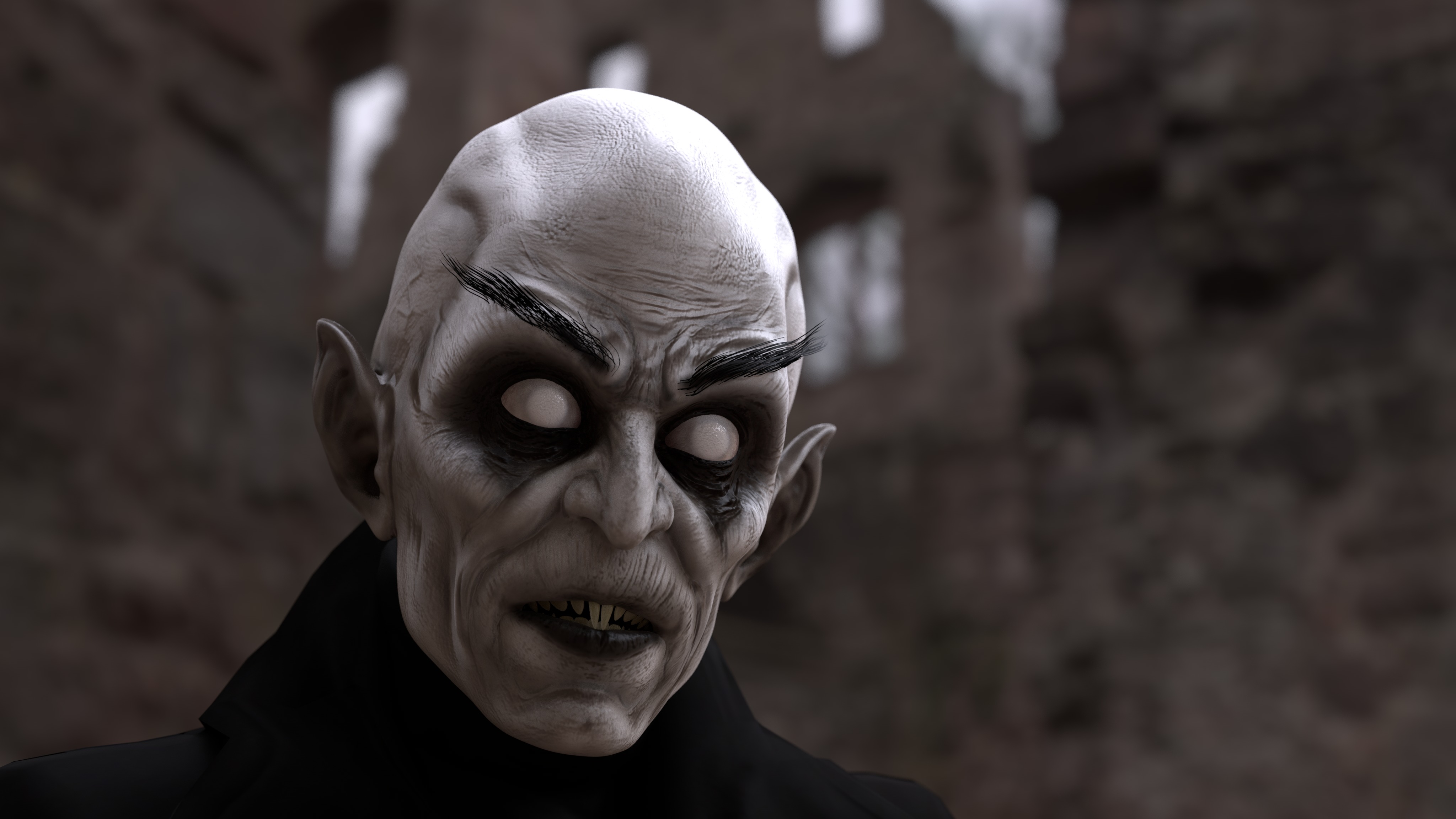 NOSFERATU Low-poly 3D model_14