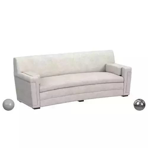 UTTERMOST BIG BEND FIELD SNOW Sofa 3D model