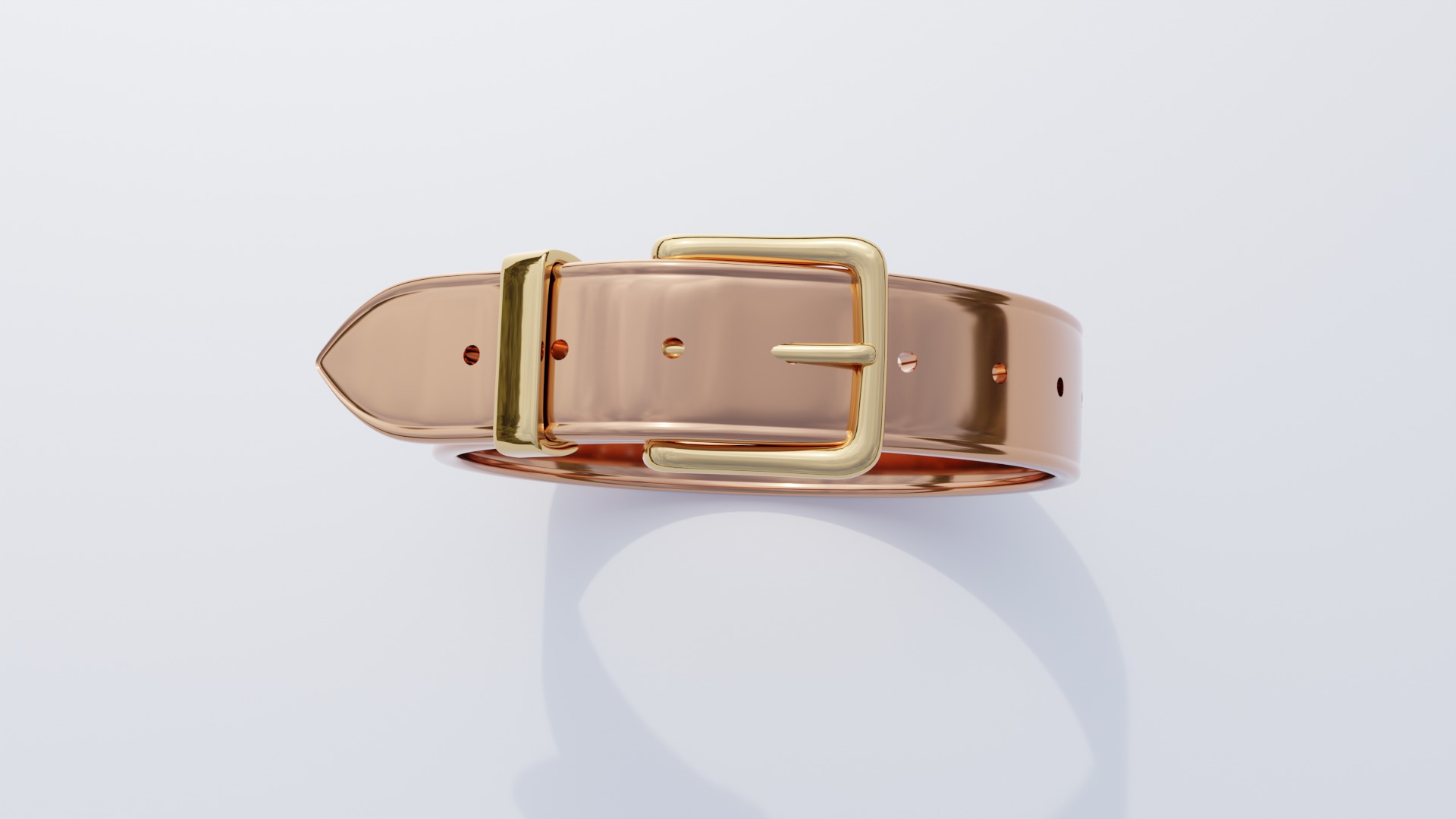 Belt Ring 3D model_2
