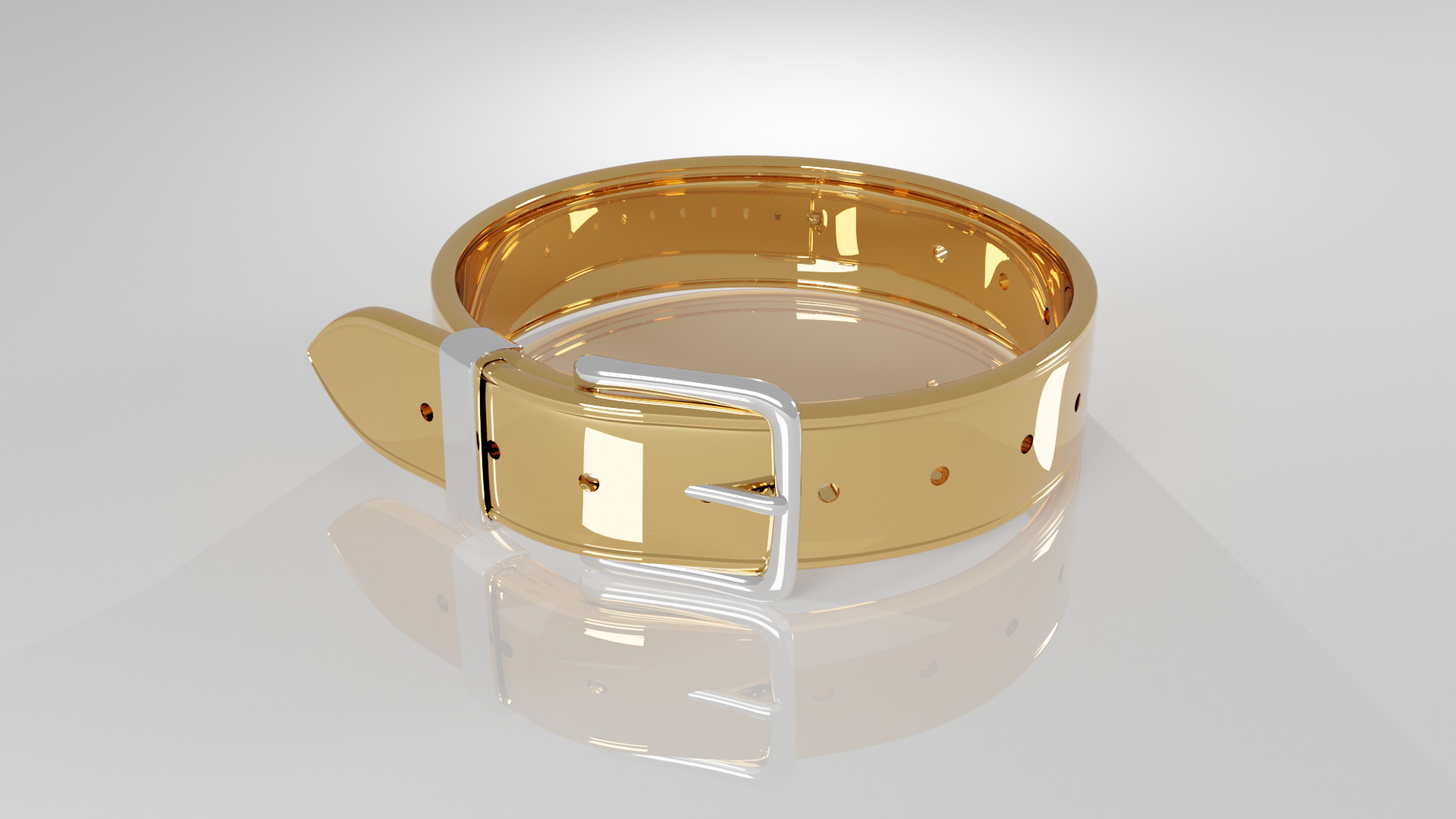 Belt Ring 3D model_5