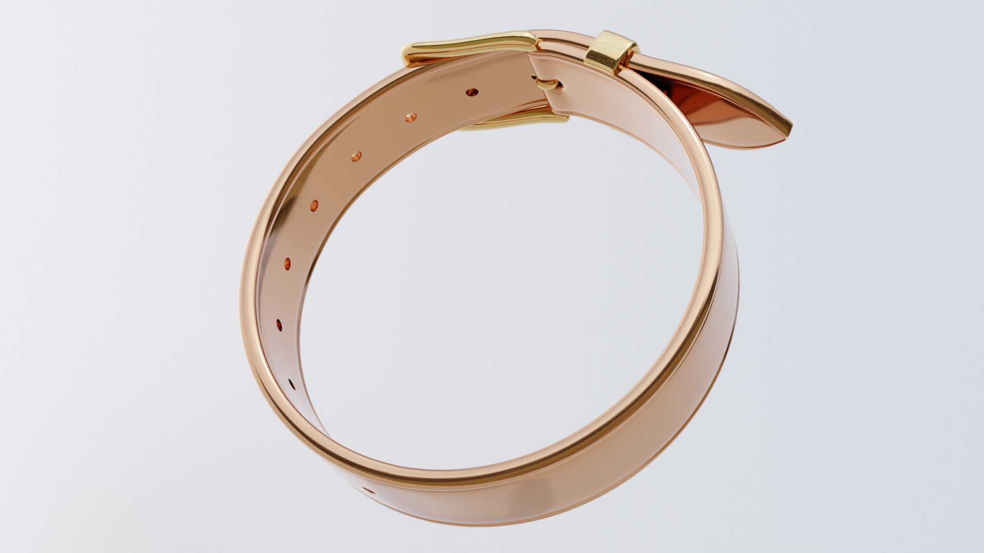 Belt Ring 3D model_3