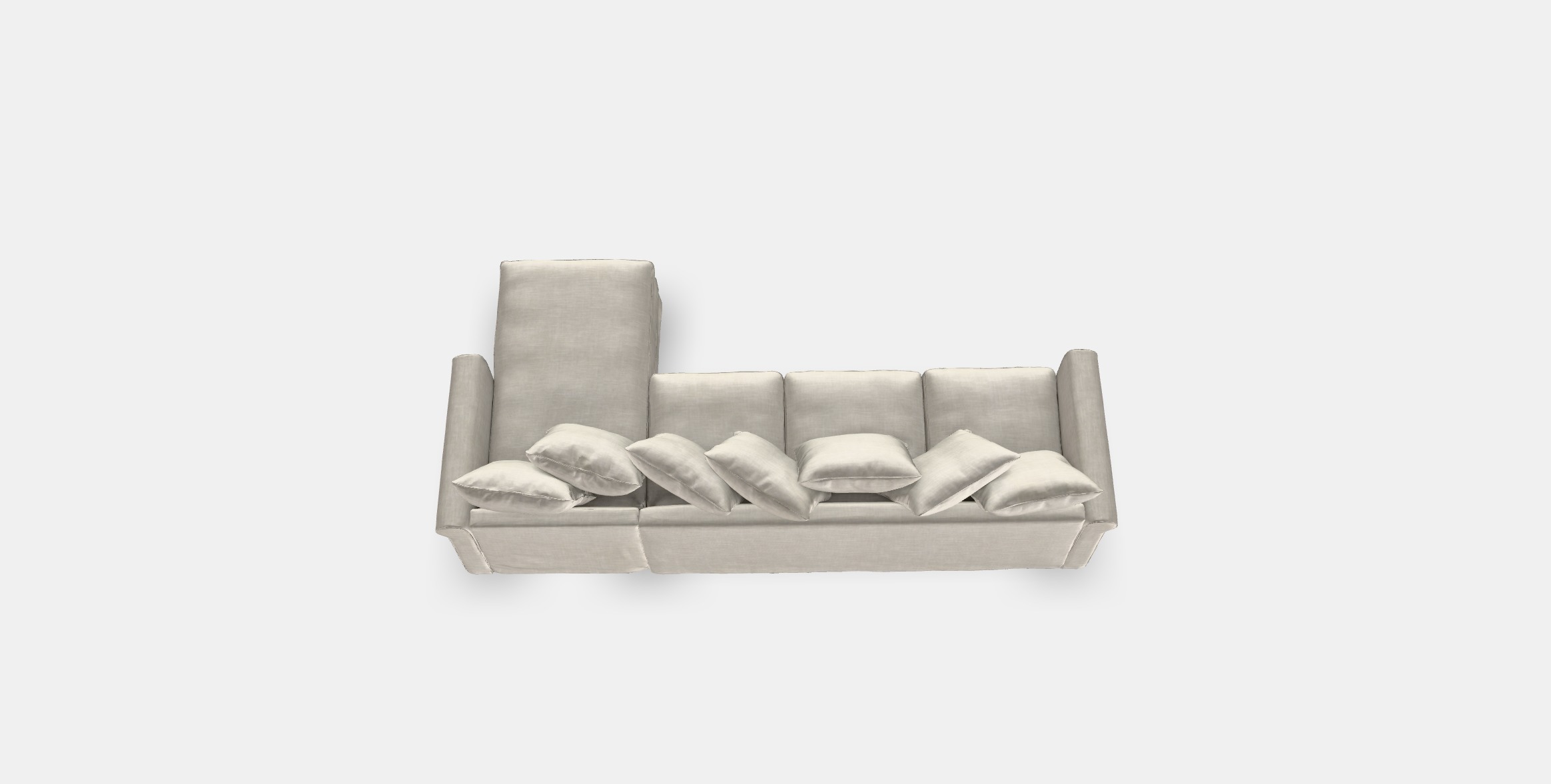 GRONLID Cover for 4-seat sofa 3D model_6
