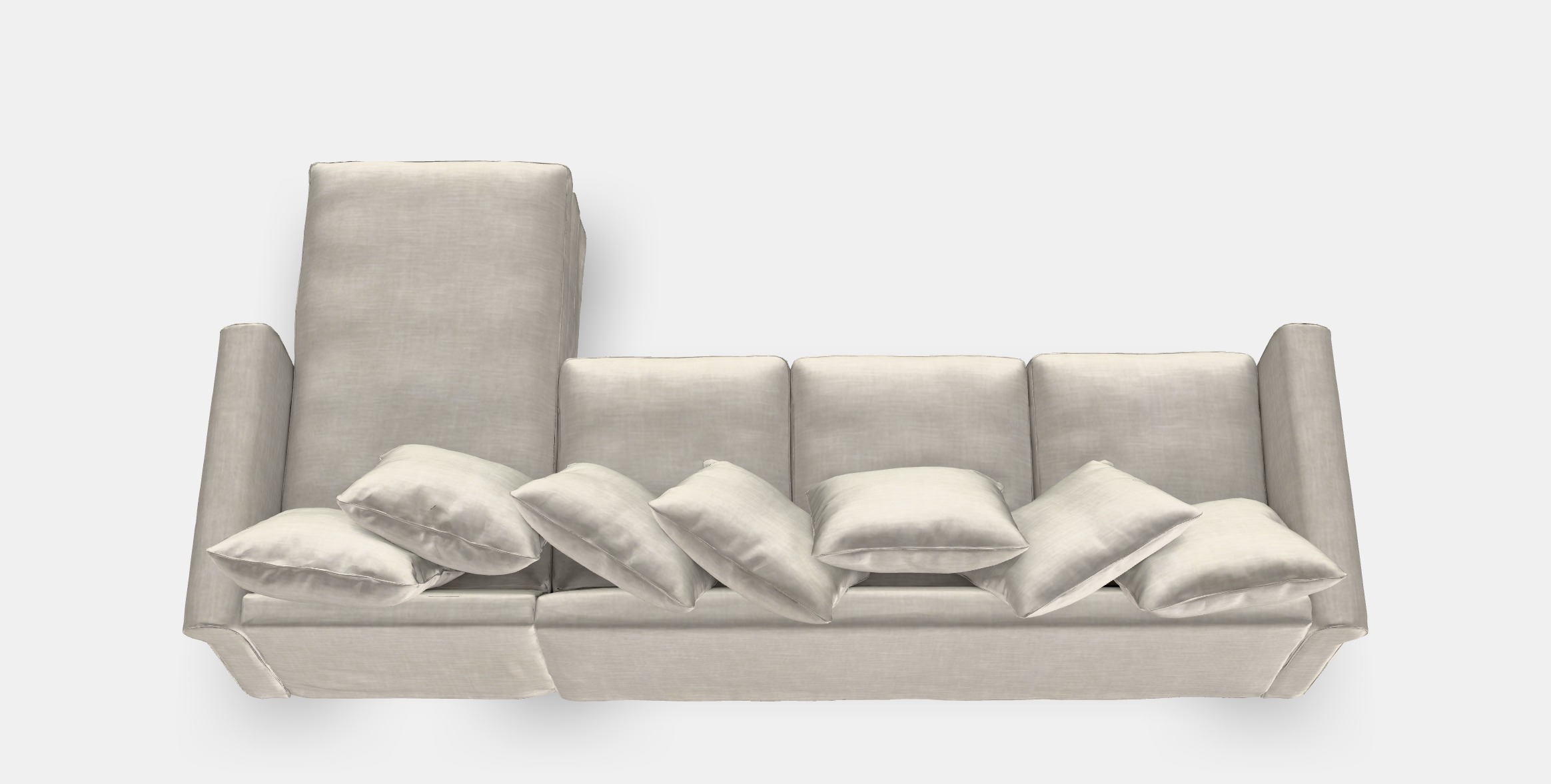 GRONLID Cover for 4-seat sofa 3D model_3