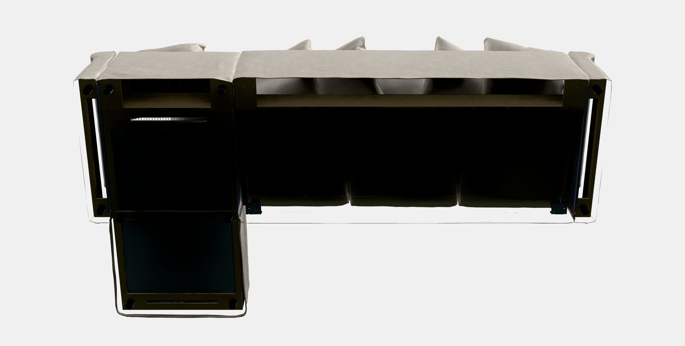 GRONLID Cover for 4-seat sofa 3D model_10