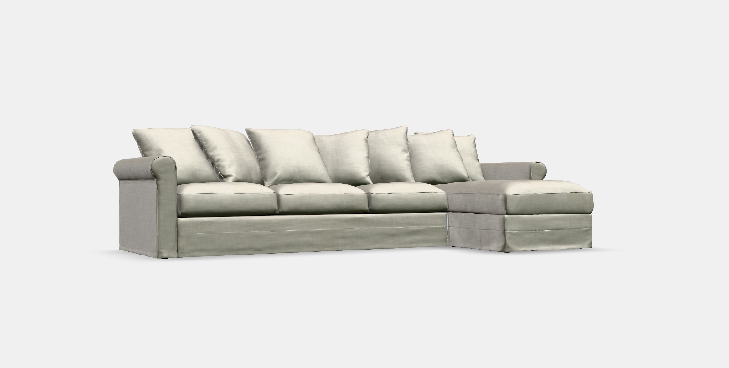GRONLID Cover for 4-seat sofa 3D model_8