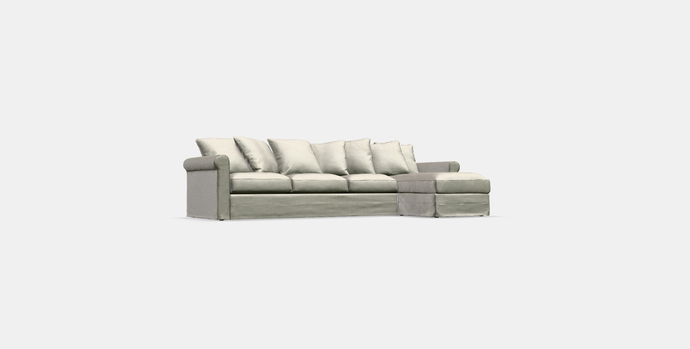 GRONLID Cover for 4-seat sofa 3D model_2