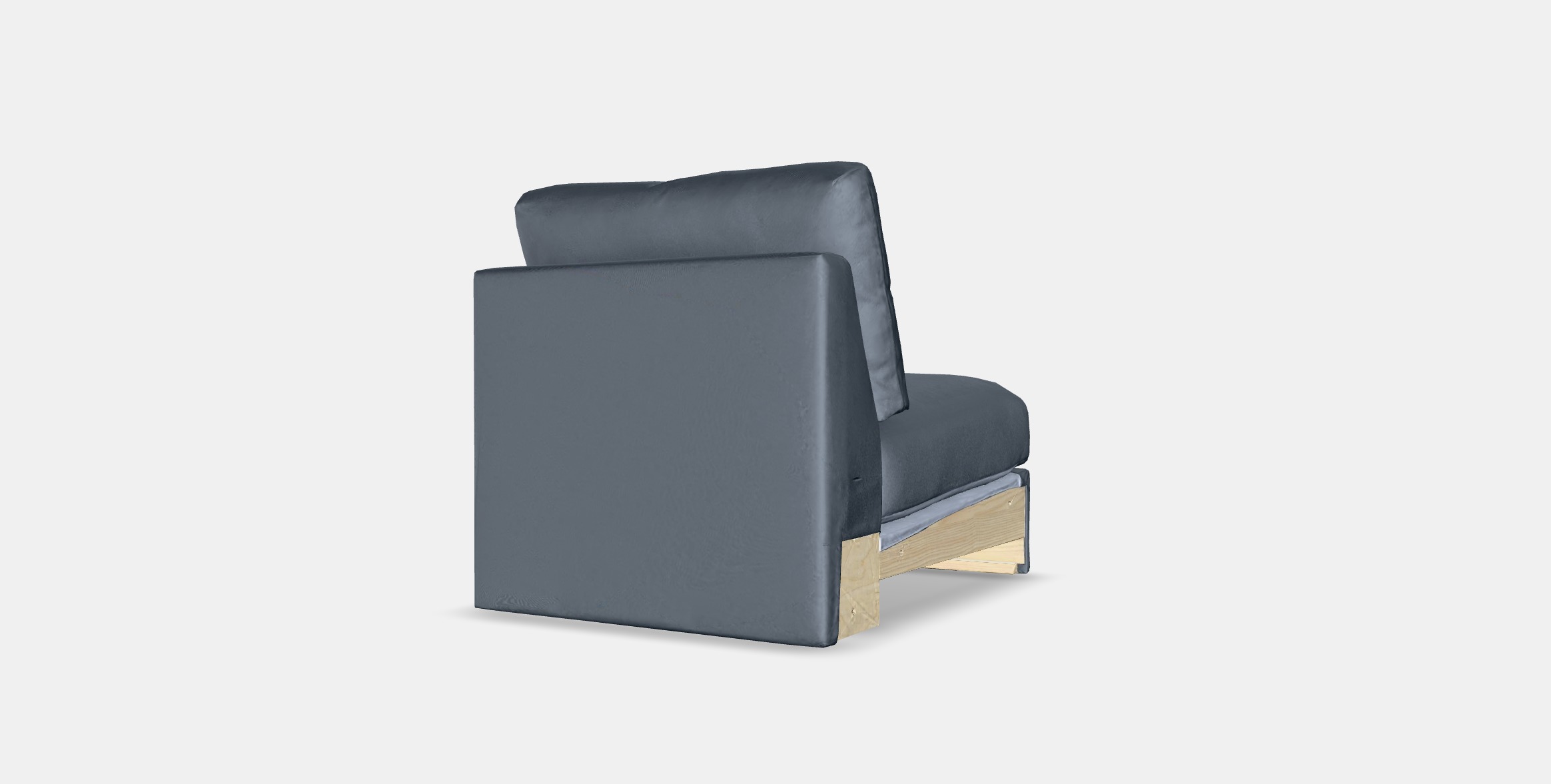 VIMLE Cover for 1-seat section 4 Low-poly 3D model_3