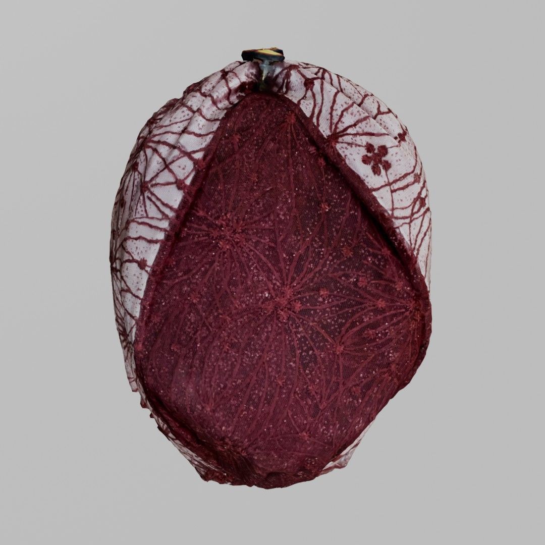 Turban 1717 Amamah 3D Scanned Model Low-poly 3D model_10