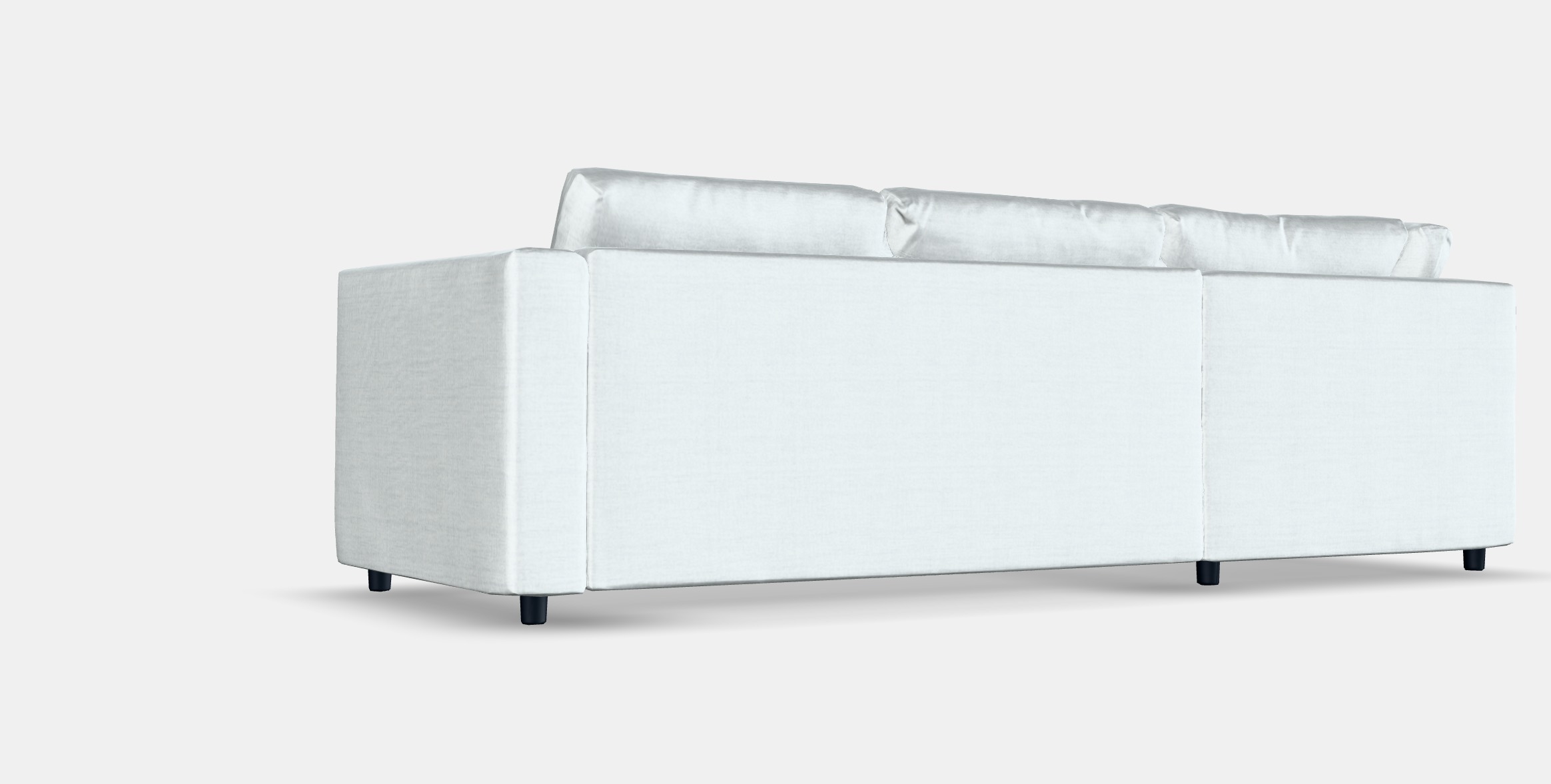 VIMLE Corner sofa 4-seat 5 Low-poly 3D model_3