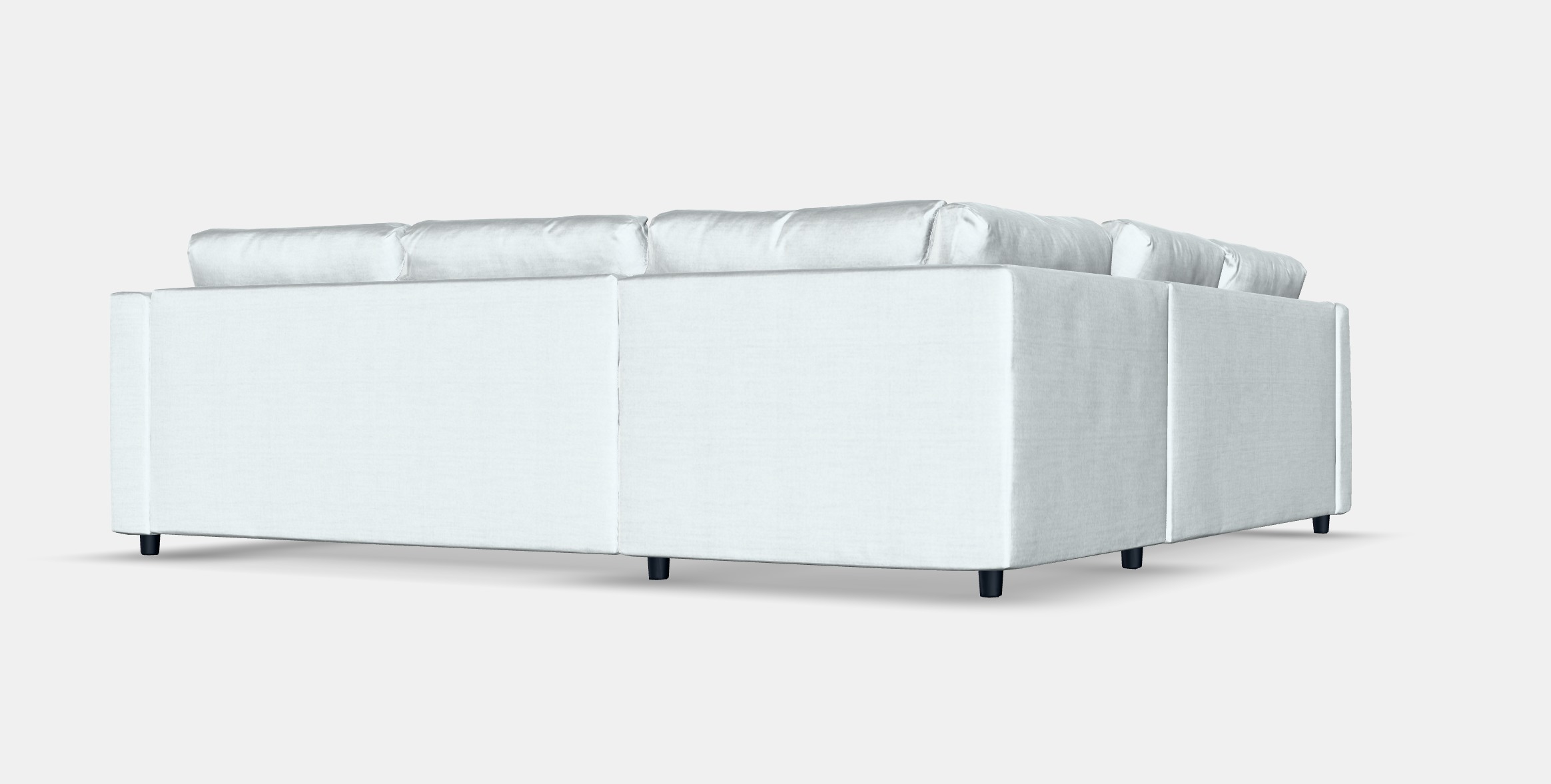 VIMLE Corner sofa 4-seat 5 Low-poly 3D model_10