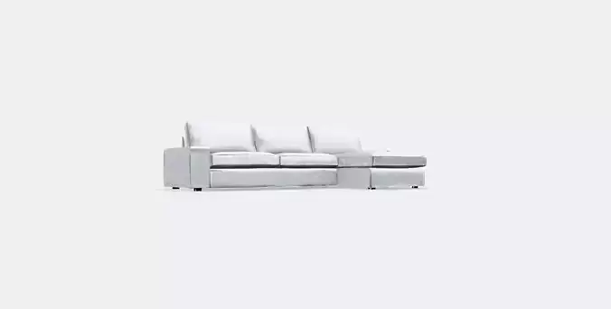 KIVIK 4-seat sofa with chaise longue 1