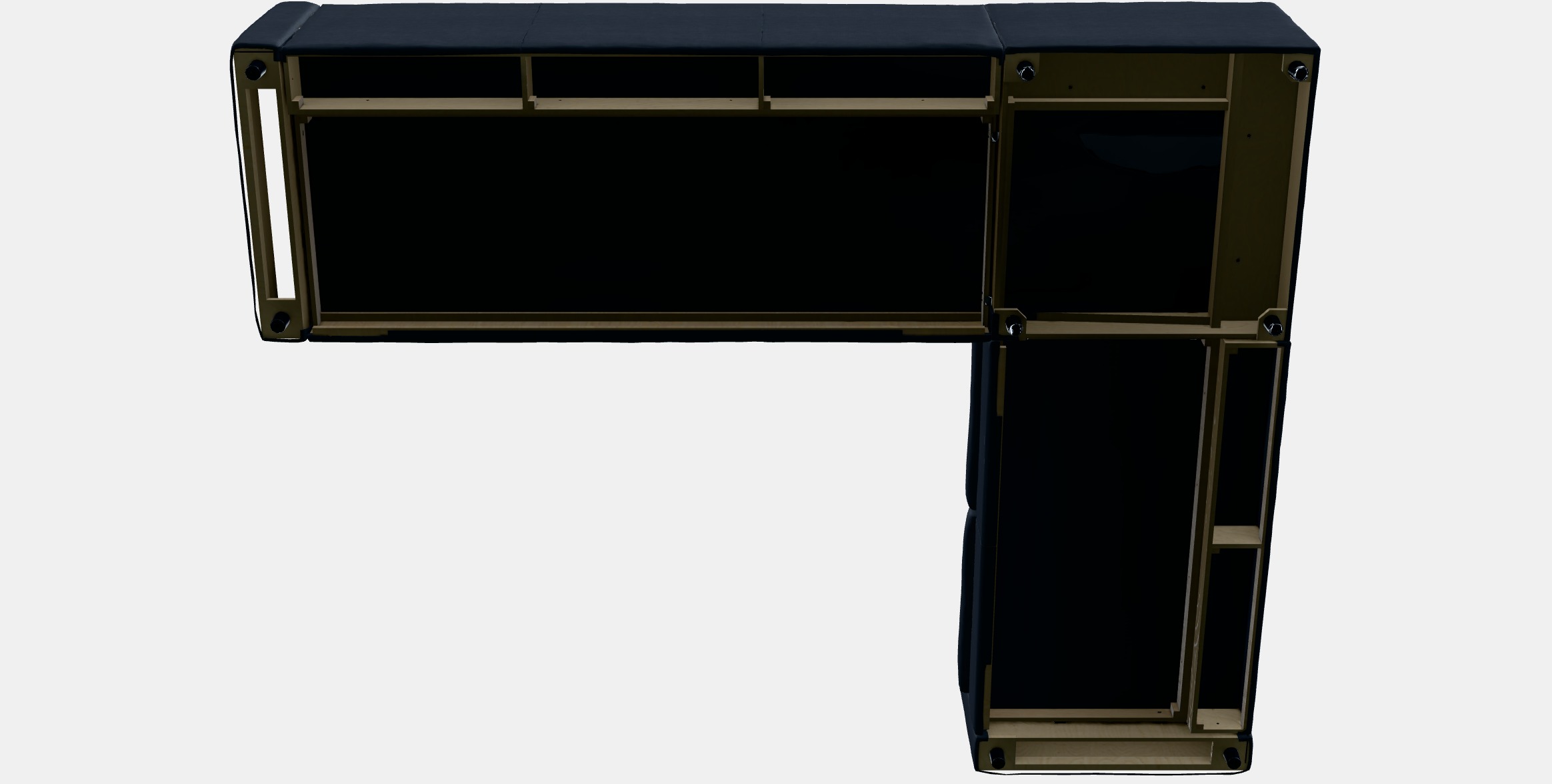 VIMLE Corner sofa 5-seat 7 3D model_8