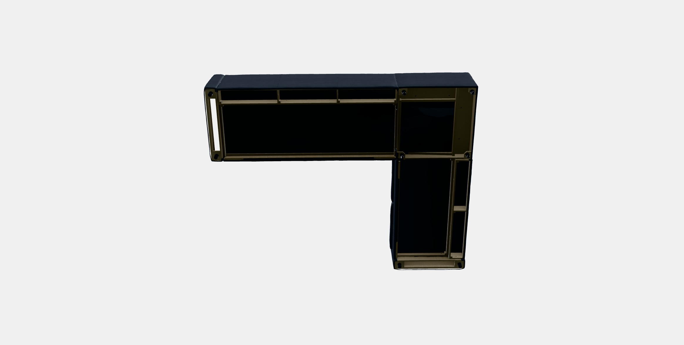 VIMLE Corner sofa 5-seat 7 3D model_6