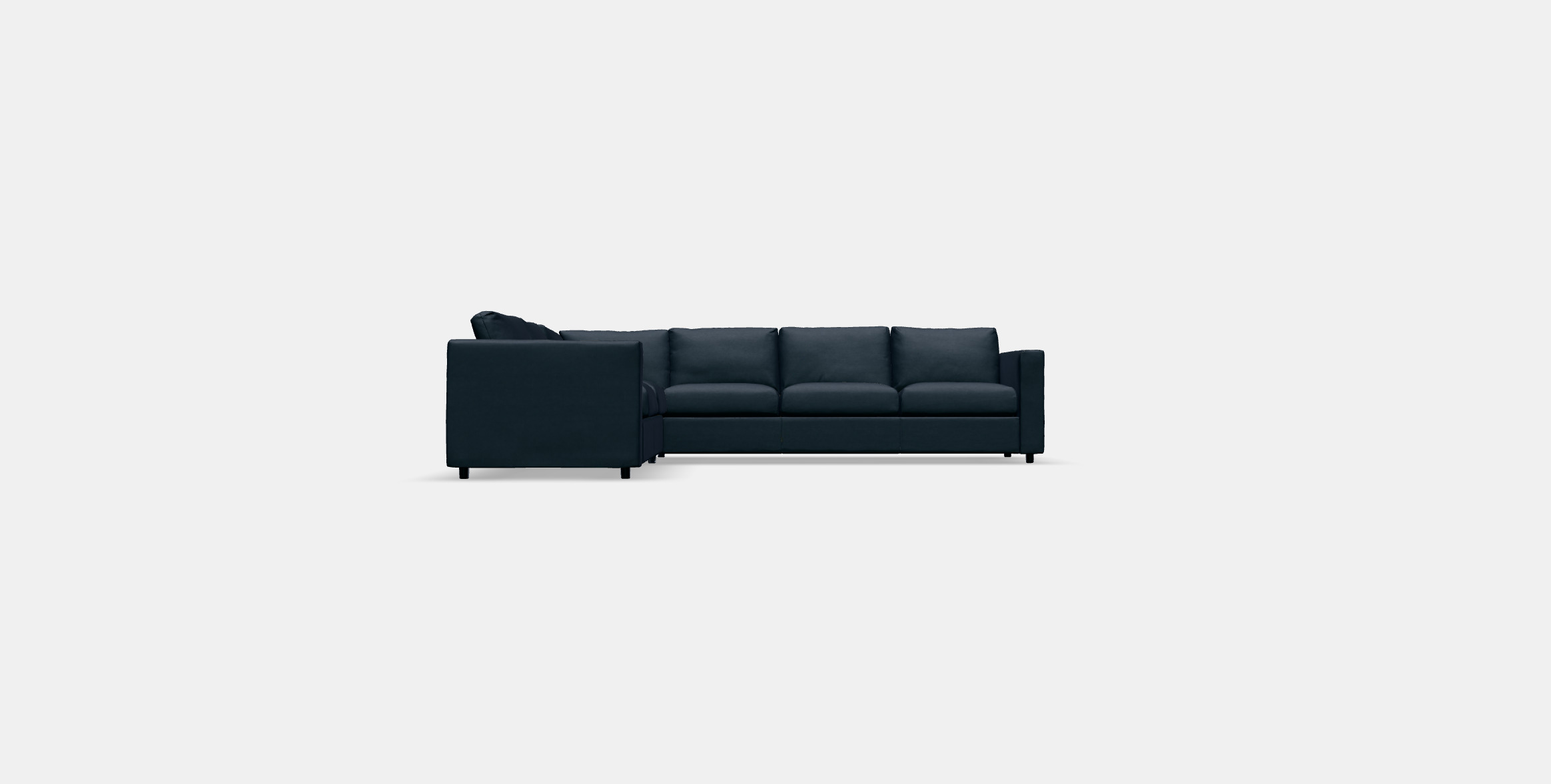 VIMLE Corner sofa 5-seat 7 3D model_9