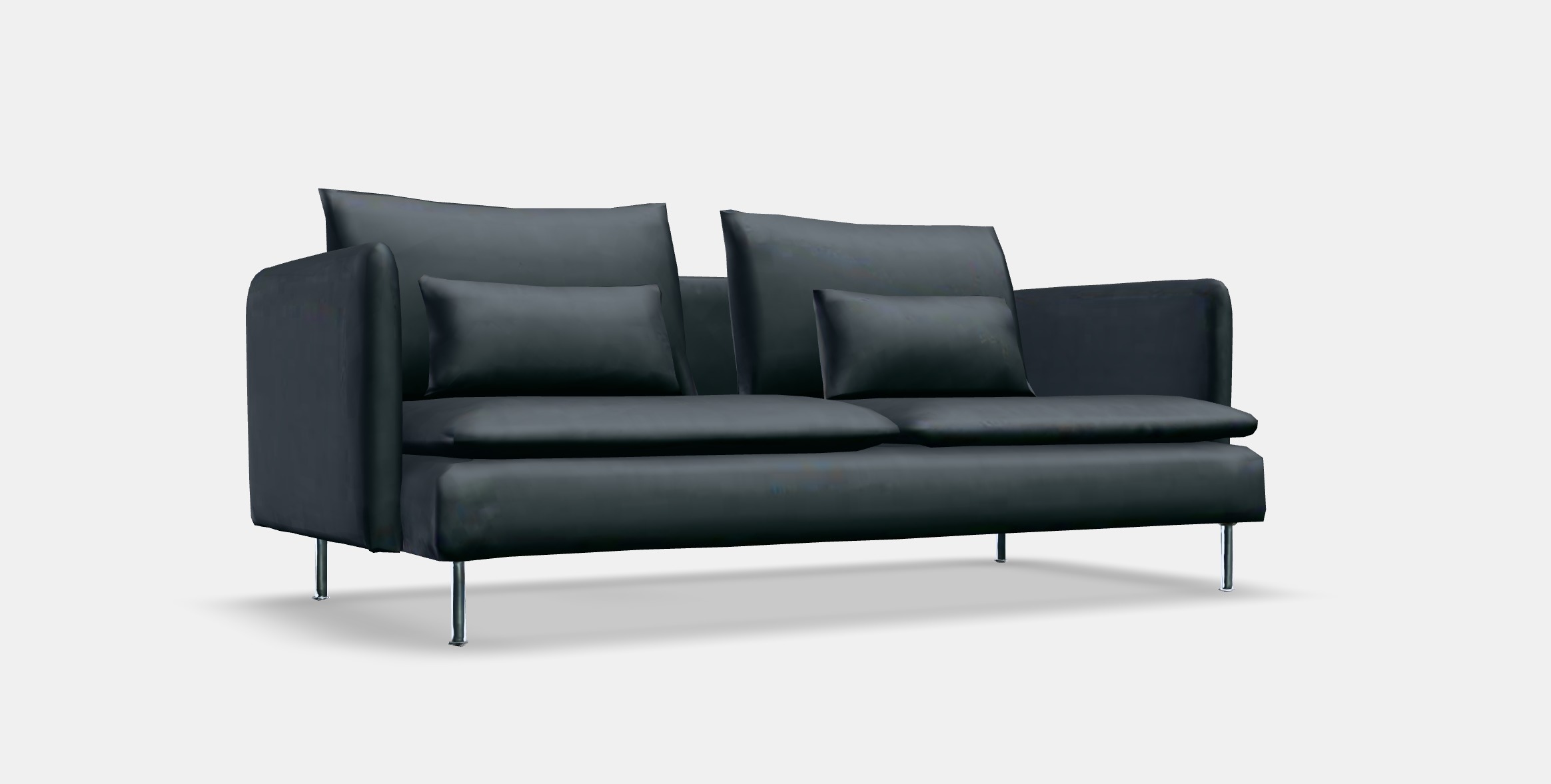 SODERHAMN 3-seat sofa 6 Low-poly 3D model_9
