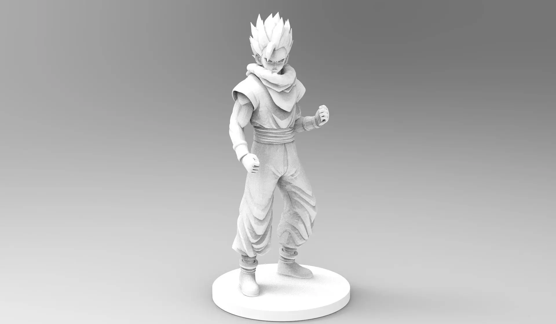 FORTNITE - SON GOHAN 3D print model_0