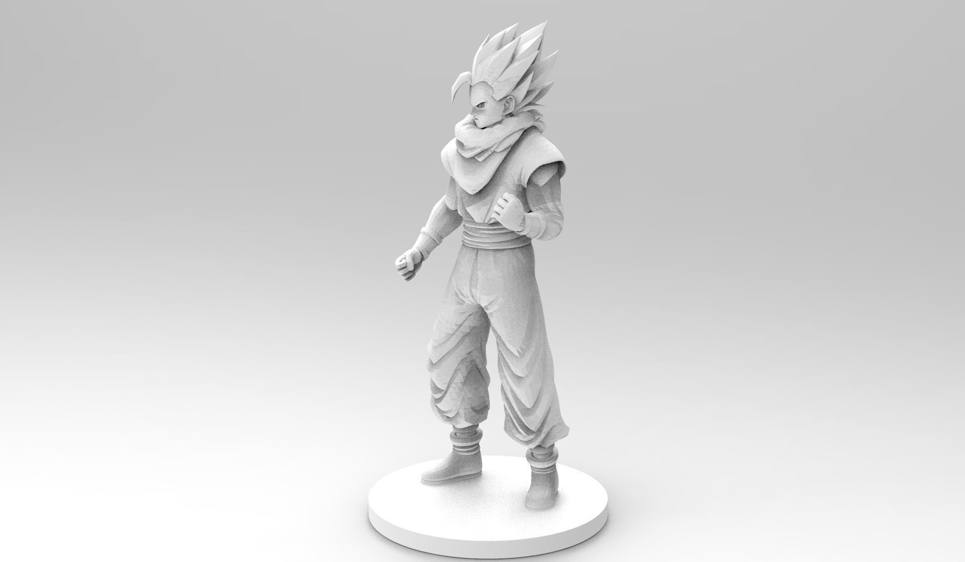 FORTNITE - SON GOHAN 3D print model_1