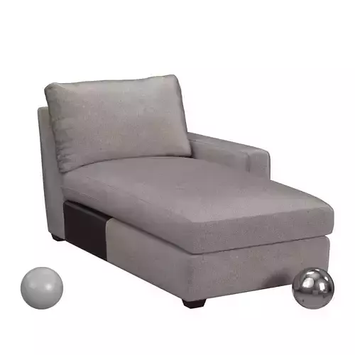 RHF Track Arm Chaise Select Modular 