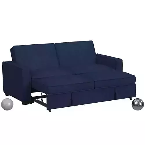SLEEPER SECTIONAL-Half Extended 