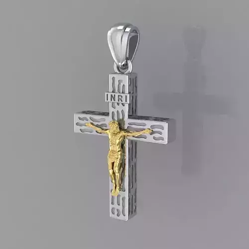 Cros pendant Jesus 