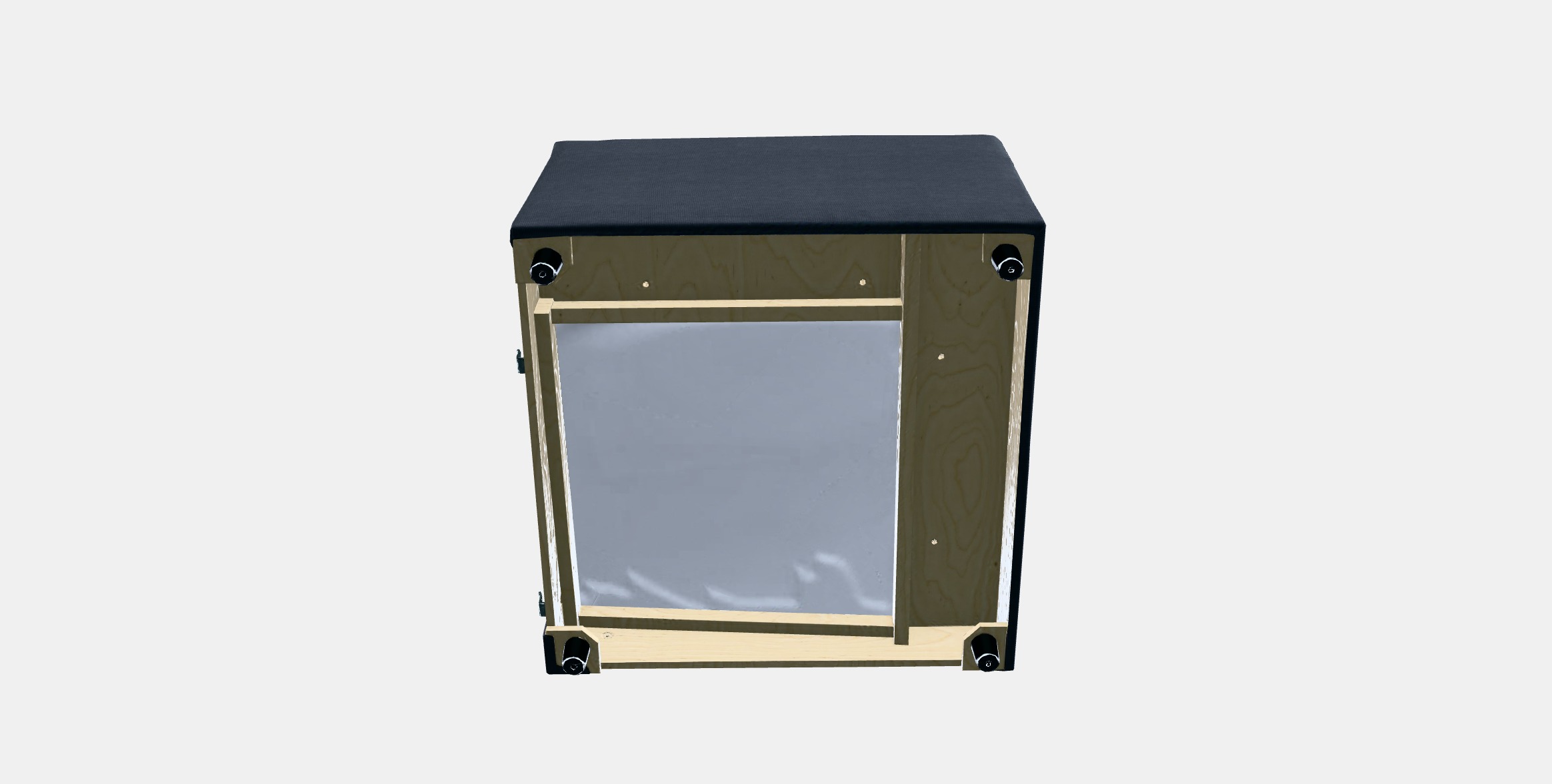 VIMLE Cover for corner section Low-poly 3D model_4