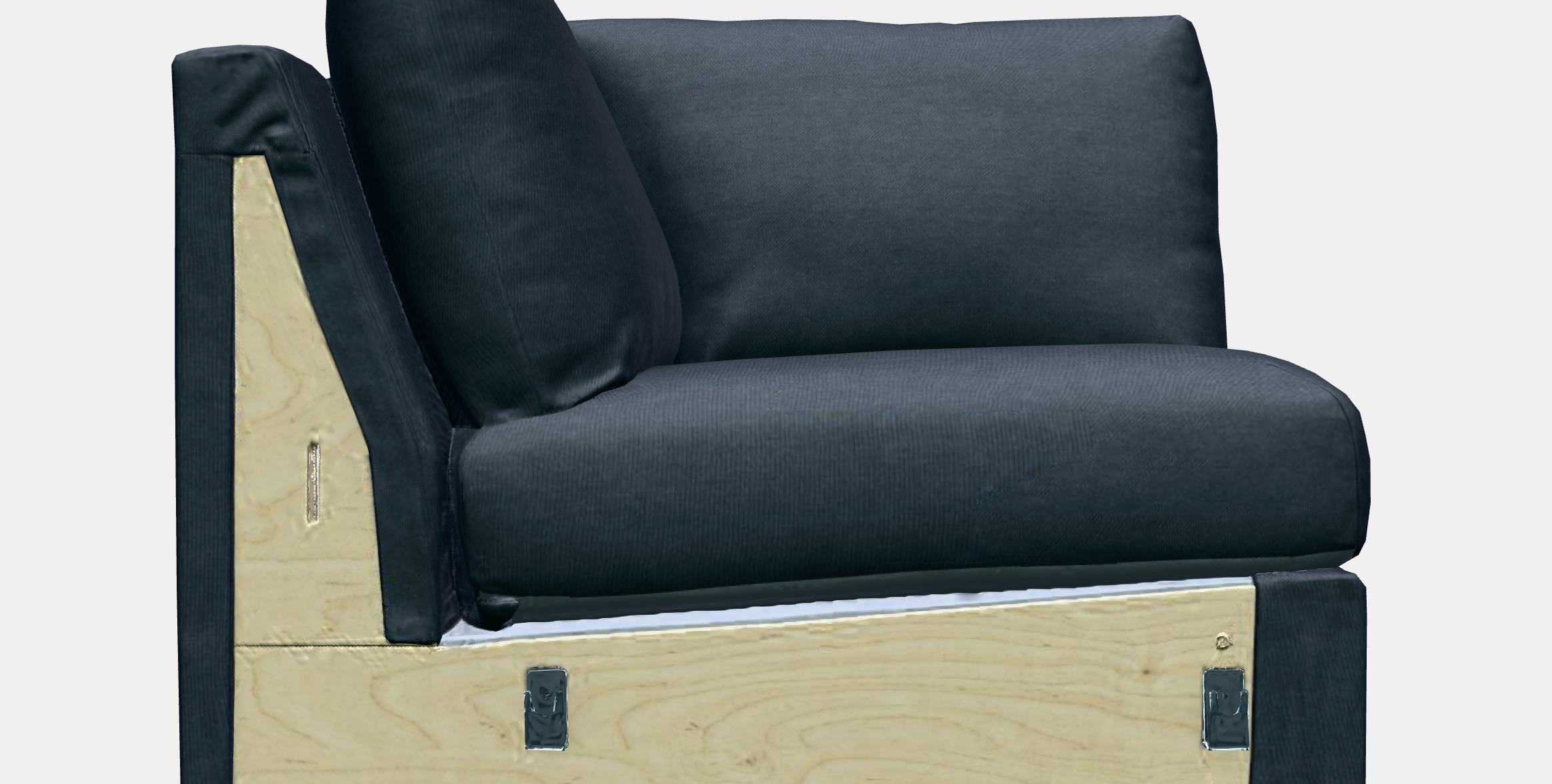 VIMLE Cover for corner section Low-poly 3D model_11