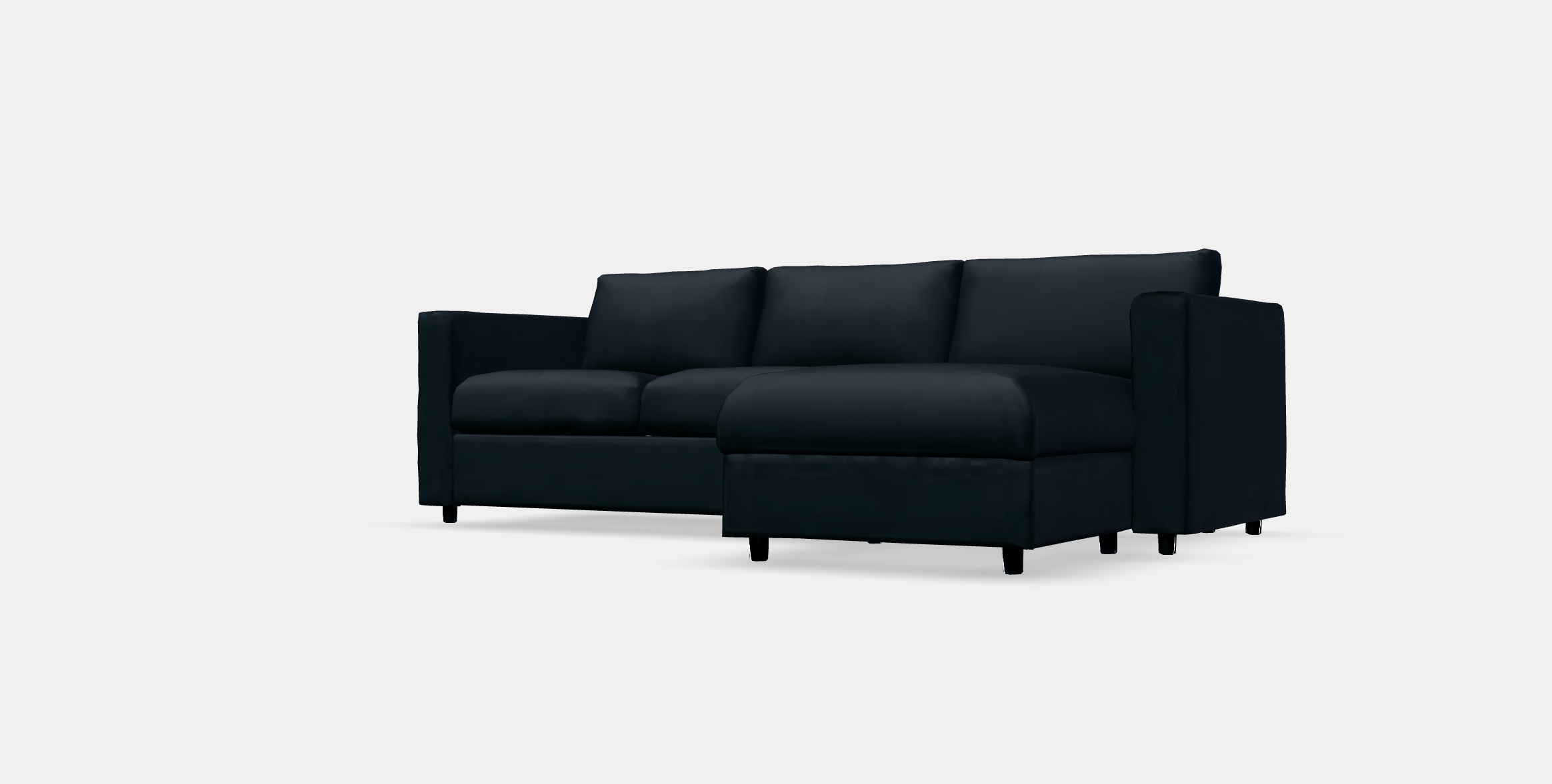 VIMLE 3-seat sofa 29 Low-poly 3D model_13