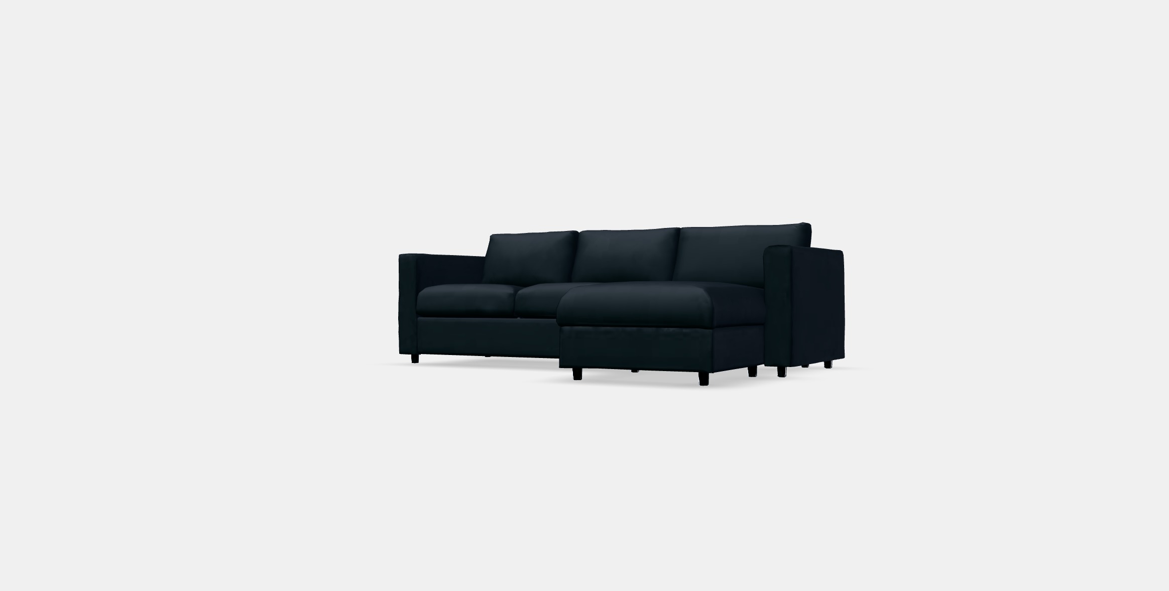 VIMLE 3-seat sofa 29 Low-poly 3D model_12