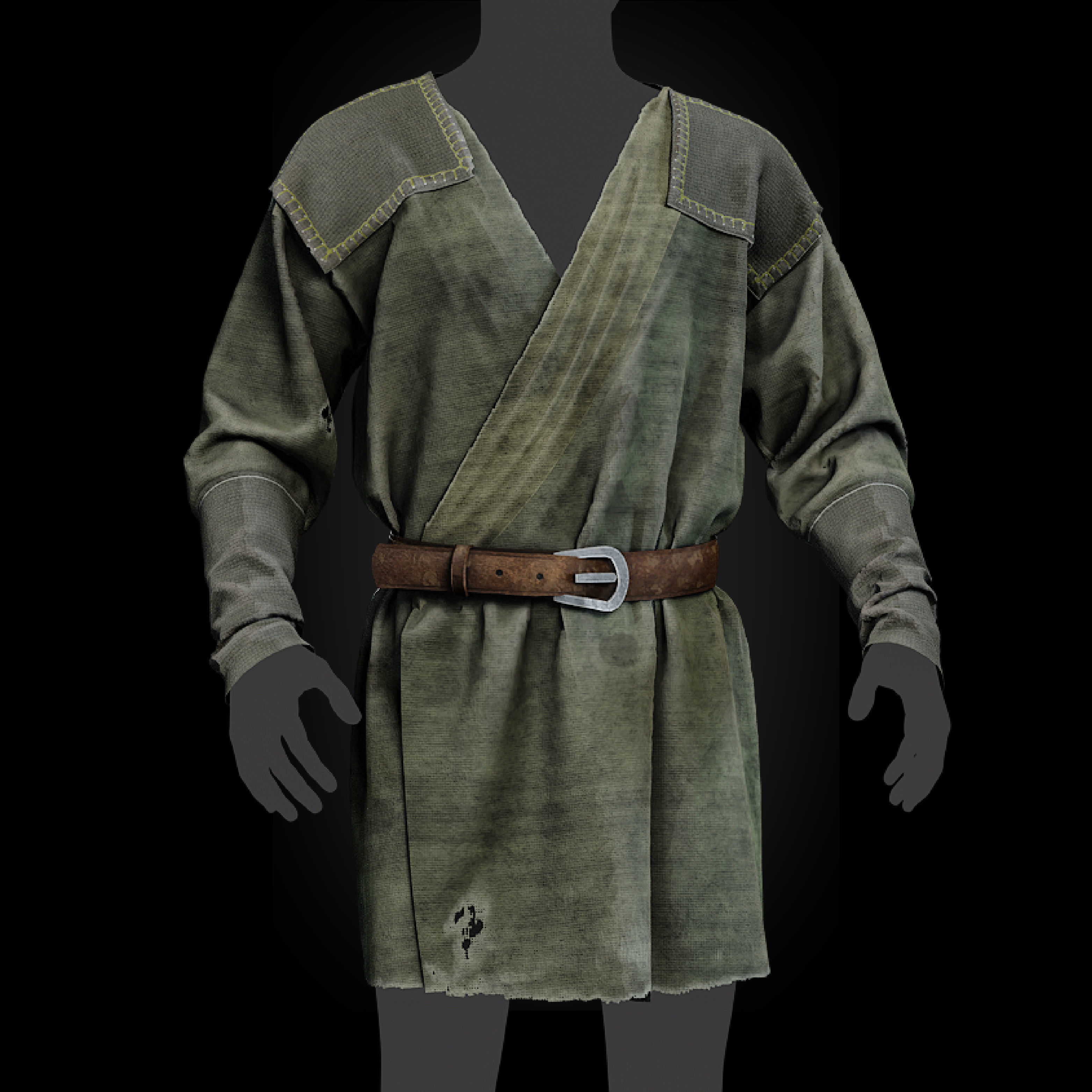 Medieval clothes collection tunic shirt pants shoes _13