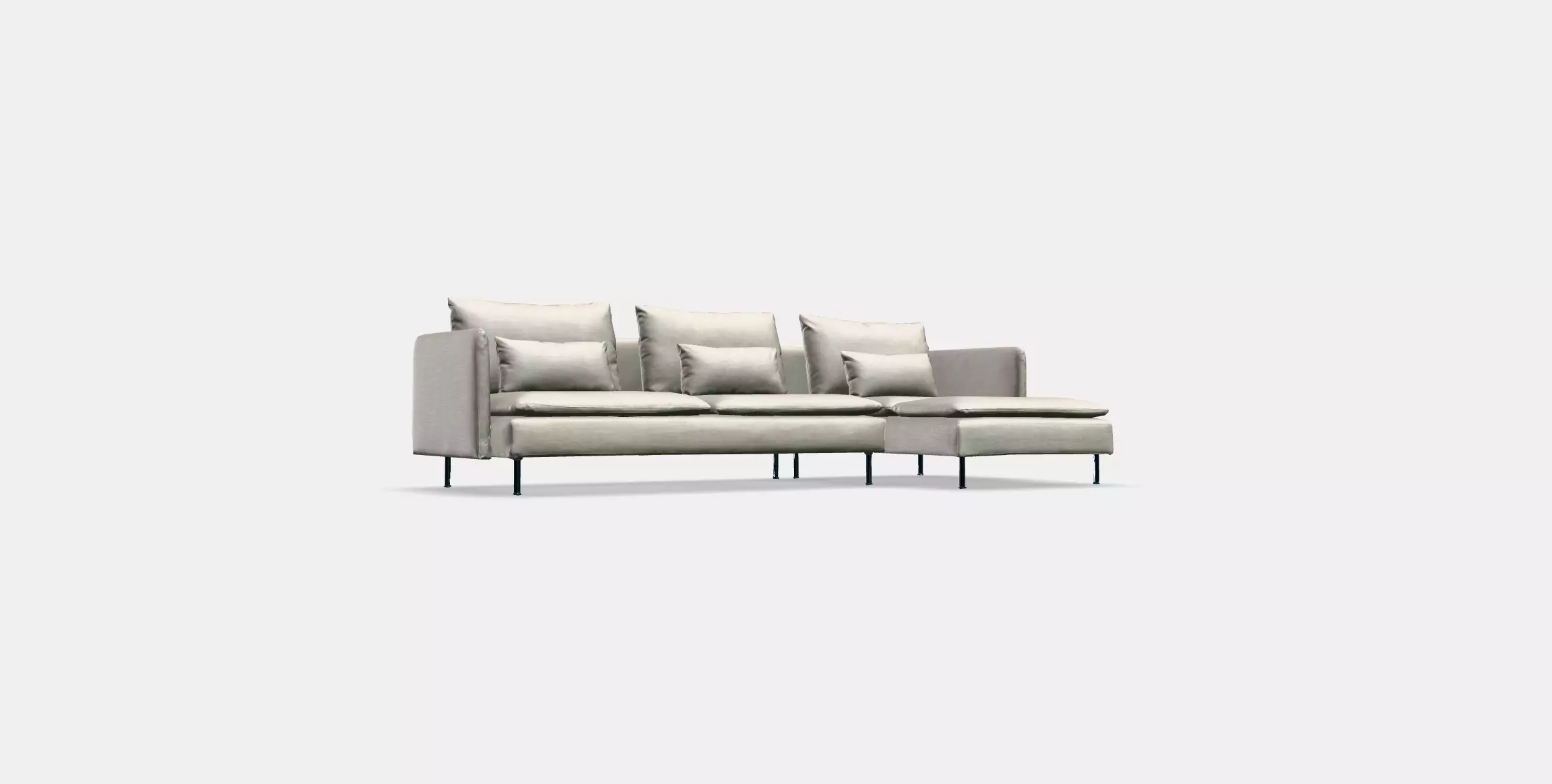 SODERHAMN 4-seat sofa 8 Low-poly 3D model_0