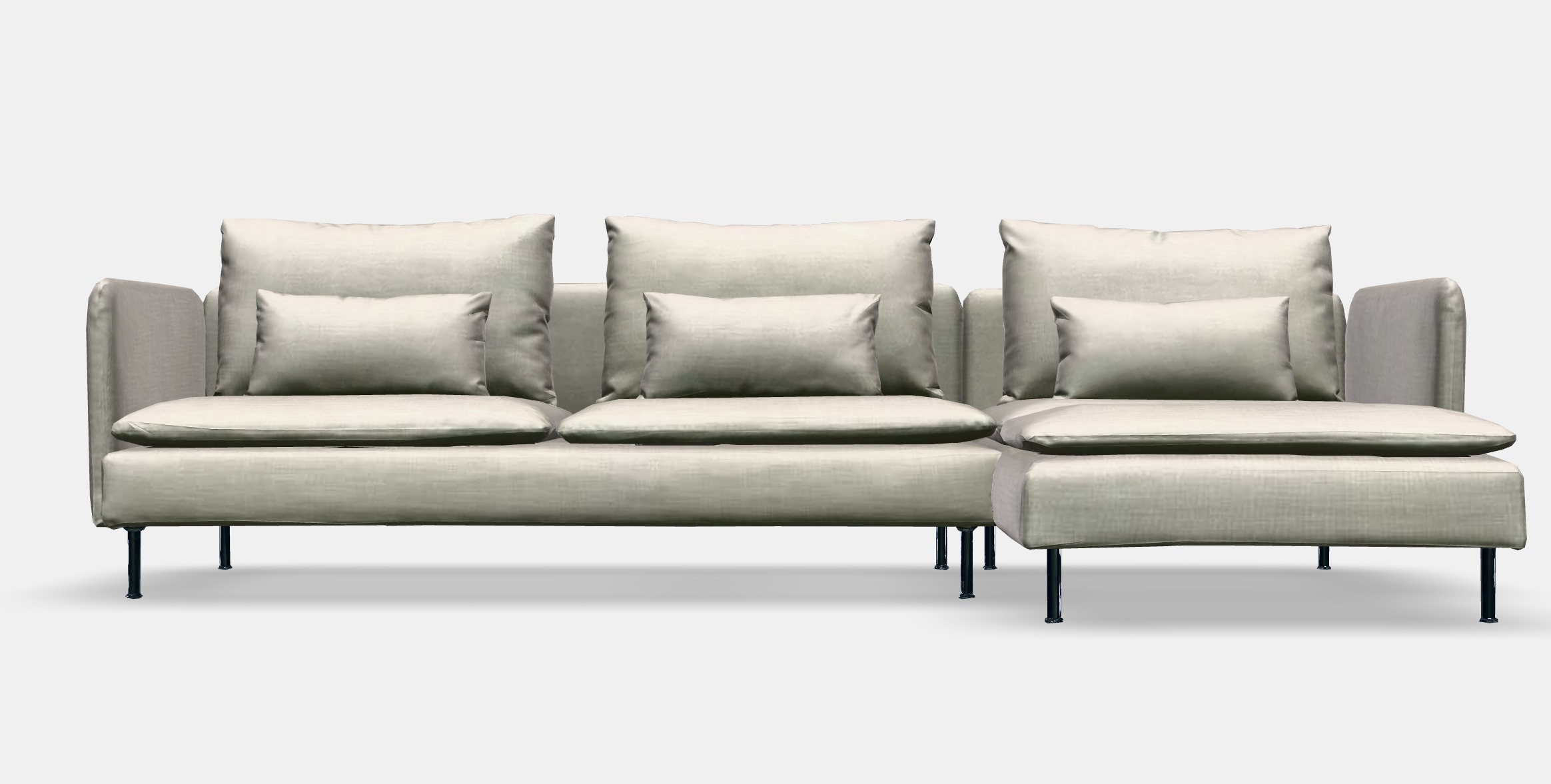 SODERHAMN 4-seat sofa 8 Low-poly 3D model_11