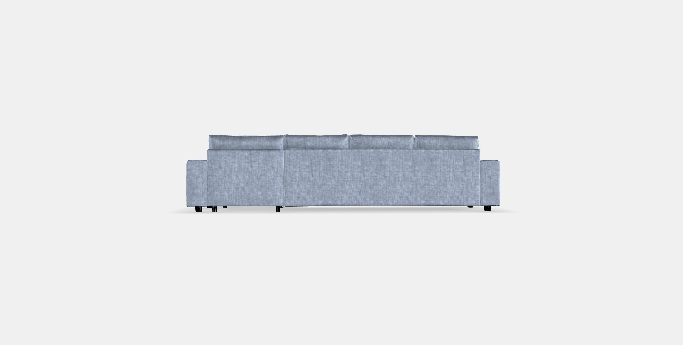 VIMLE 4-seat sofa with chaise longue 7 Low-poly 3D model_14