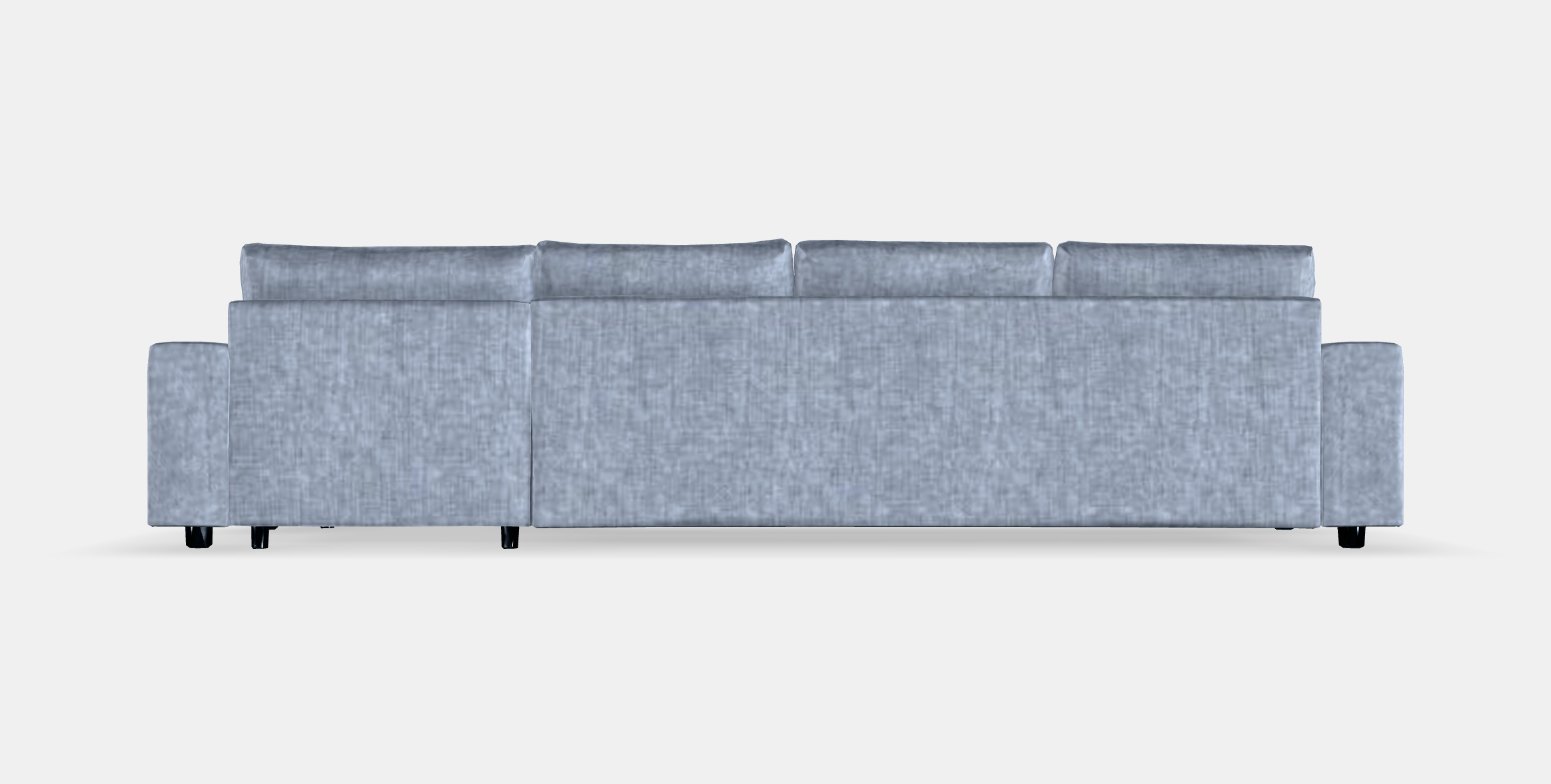 VIMLE 4-seat sofa with chaise longue 7 Low-poly 3D model_15