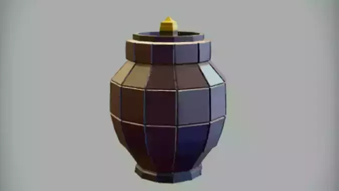 wooden barrel  3D Game ready Model