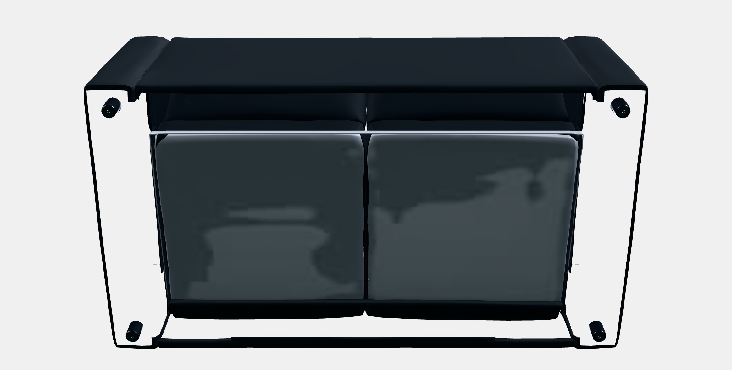 VIMLE 2-seat sofa 10 3D model_8