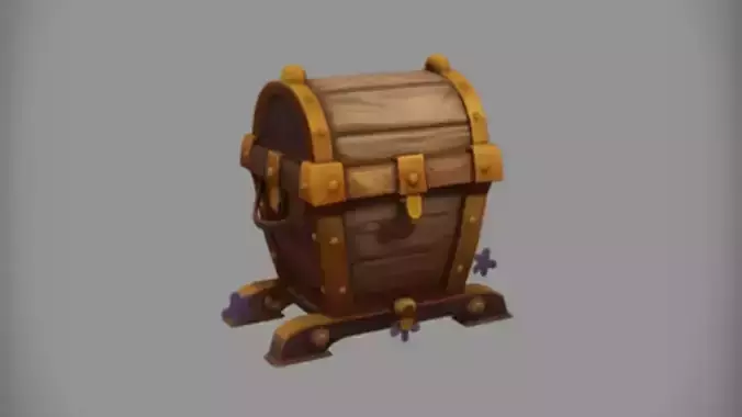 wooden treasure chest