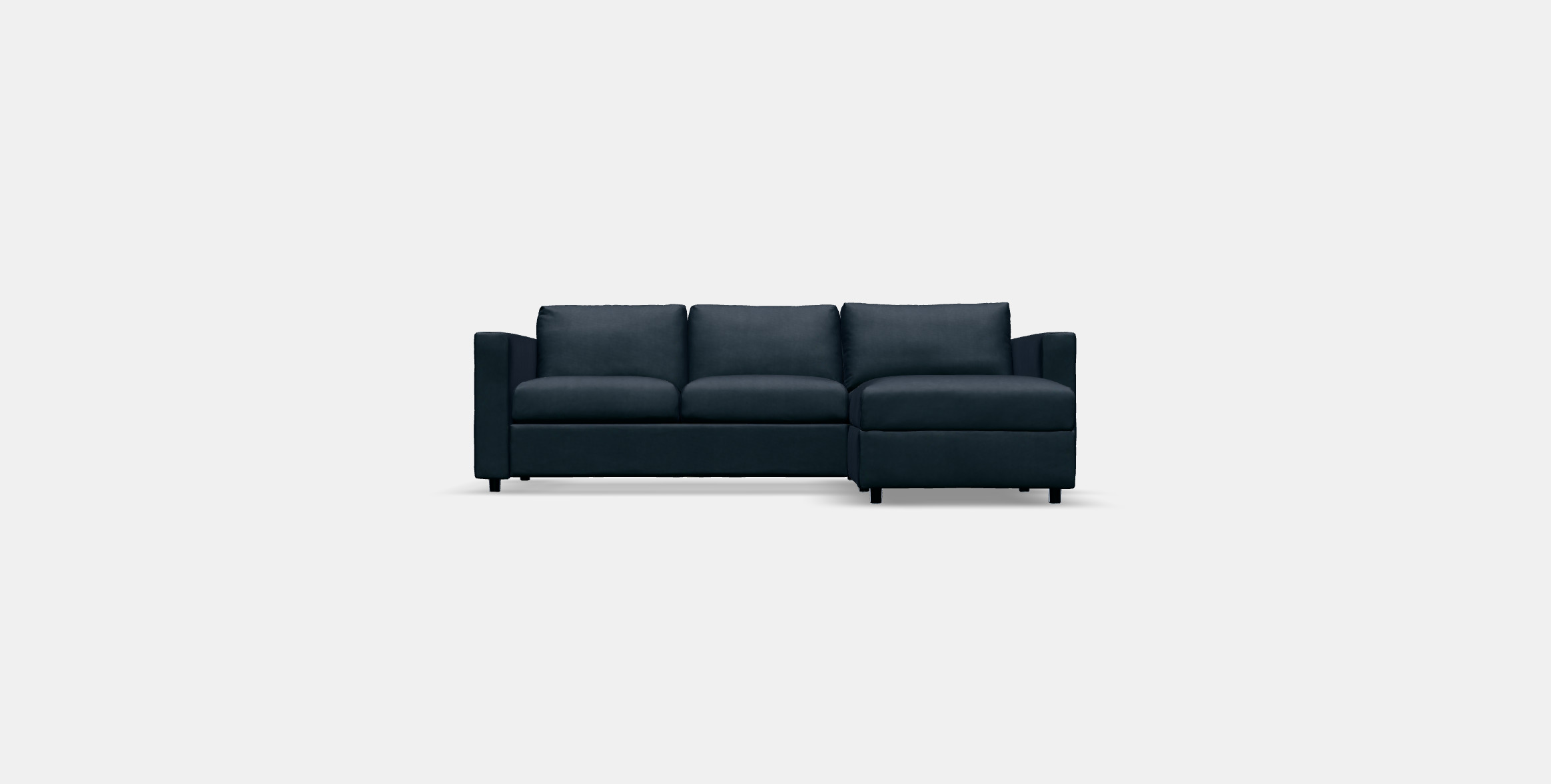 VIMLE 3-seat sofa with chaise longue 11 3D model_10