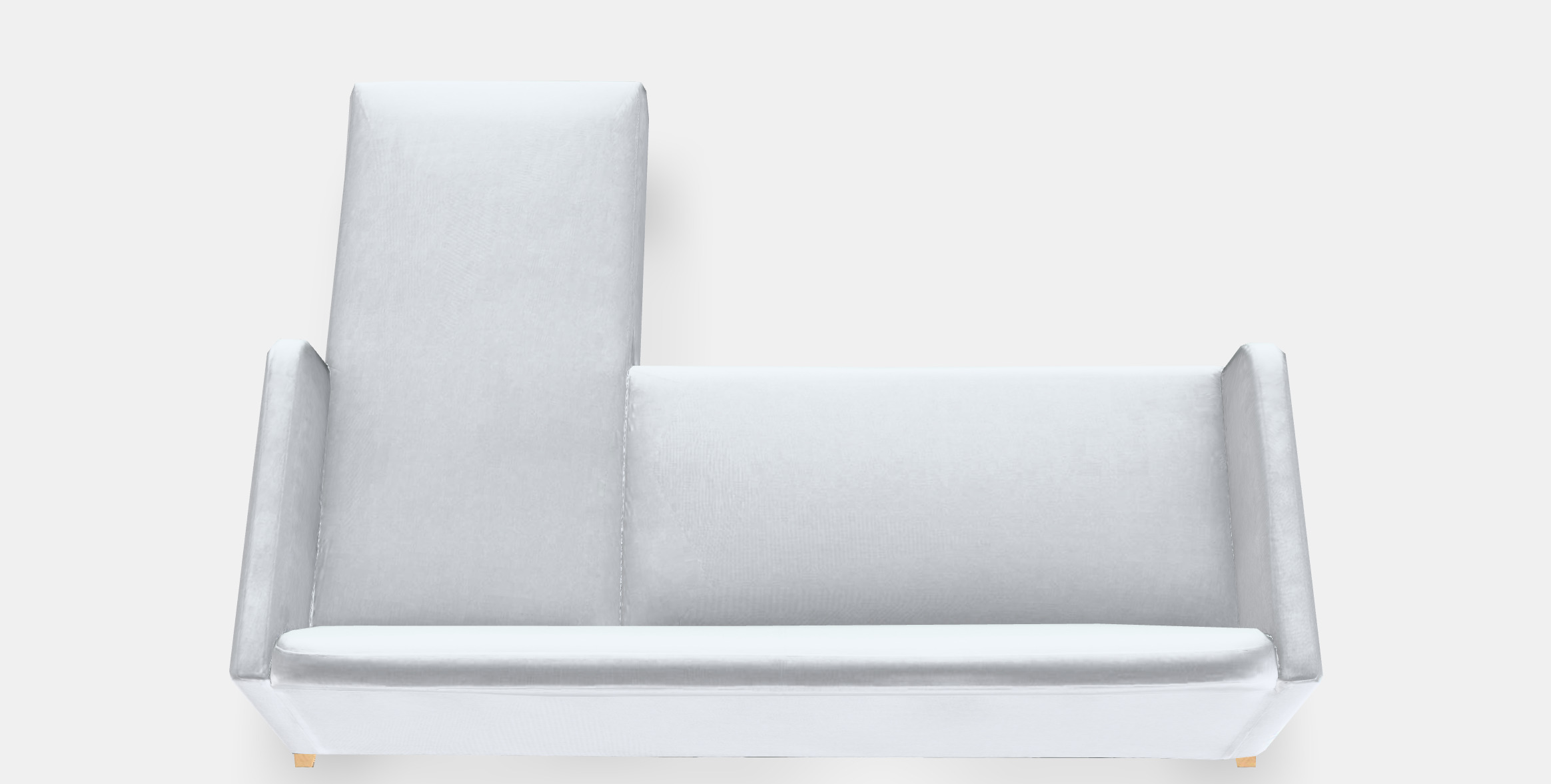 LINANAS 3-seat sofa 3 Low-poly 3D model_4