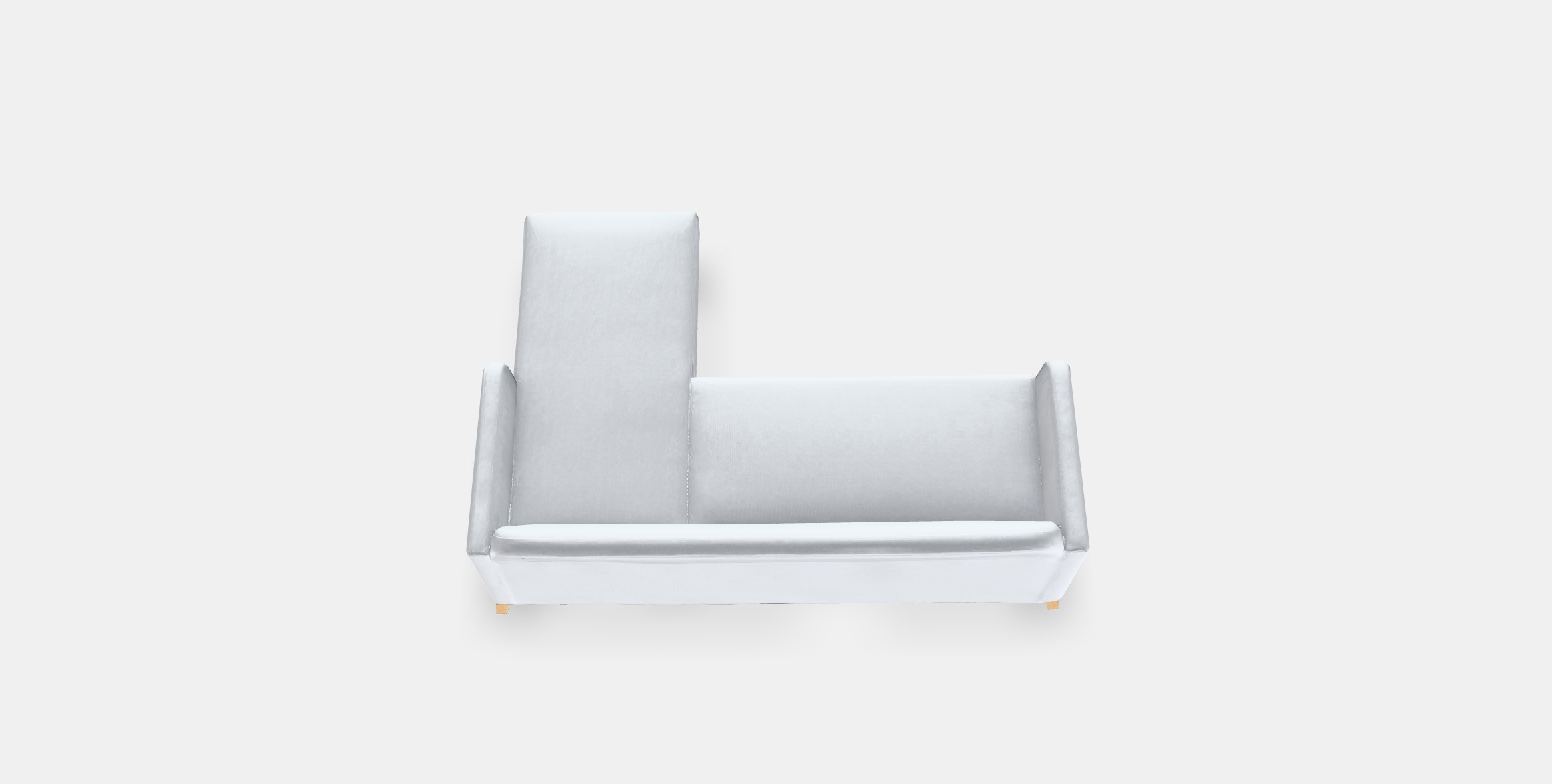 LINANAS 3-seat sofa 3 Low-poly 3D model_2