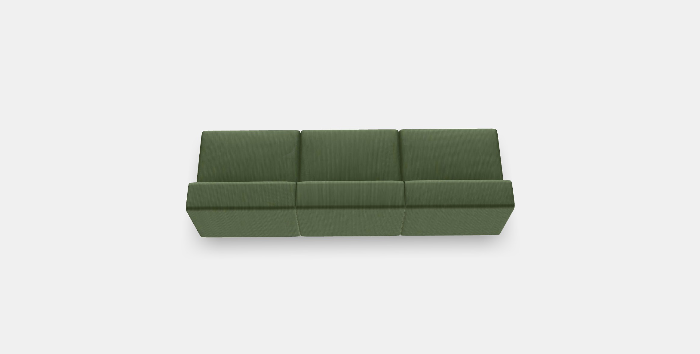 JATTEBO 45-seat modular sofa Low-poly 3D model_2