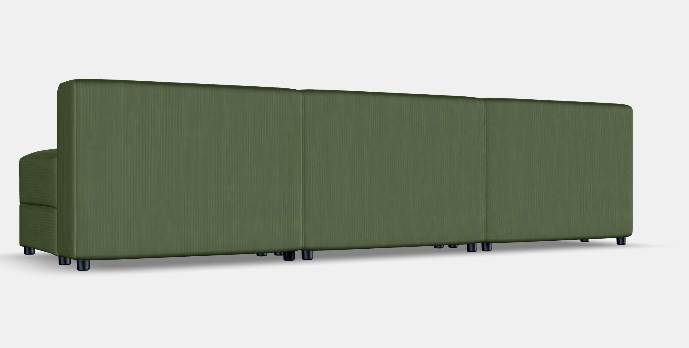 JATTEBO 45-seat modular sofa Low-poly 3D model_5