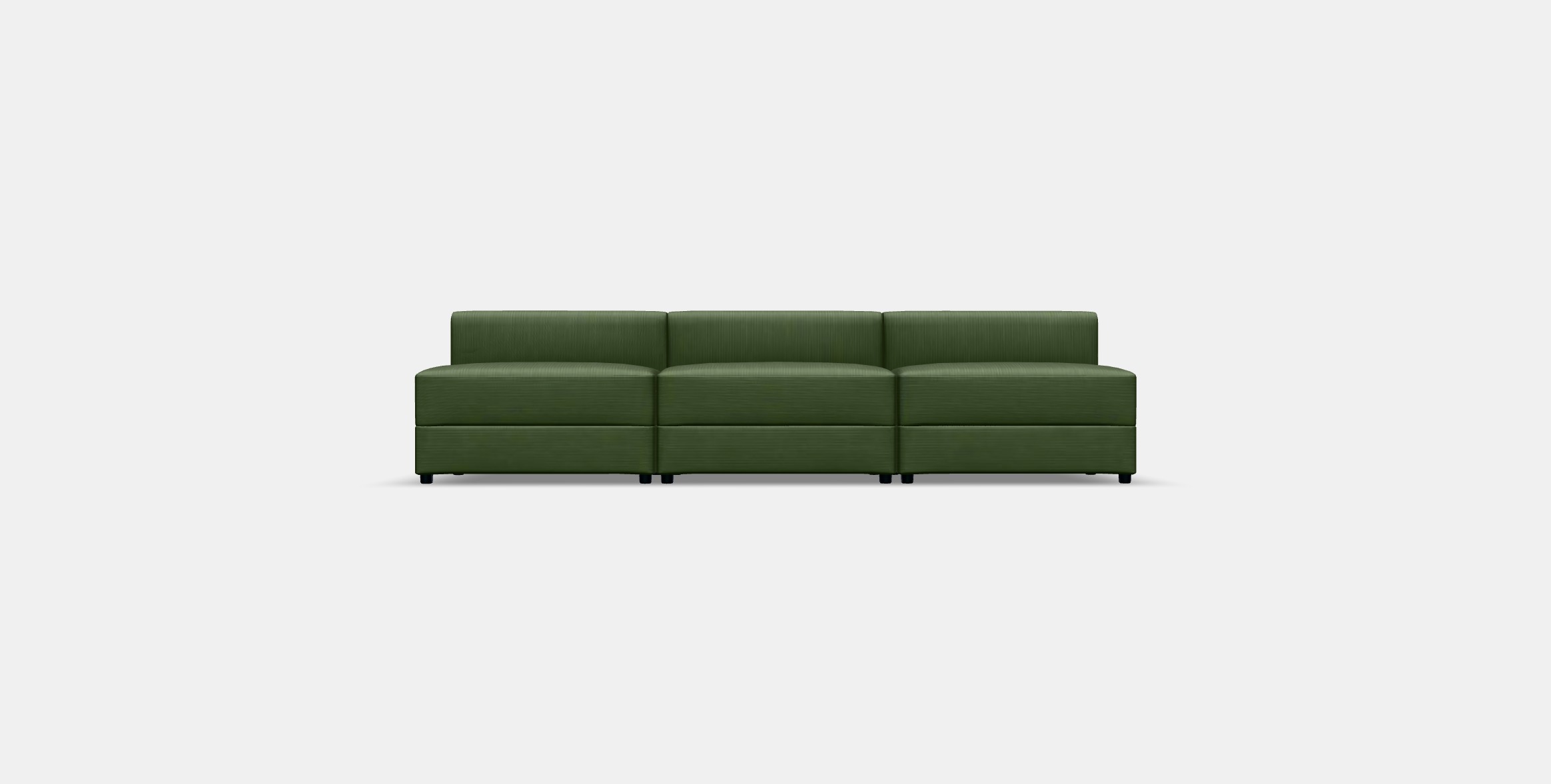 JATTEBO 45-seat modular sofa Low-poly 3D model_10