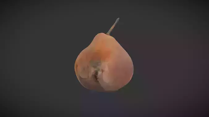 CC0 - Rotten Pear 3 Free low-poly 3D model CC0 - Rotten Pear 3 Free low-poly 3D model
