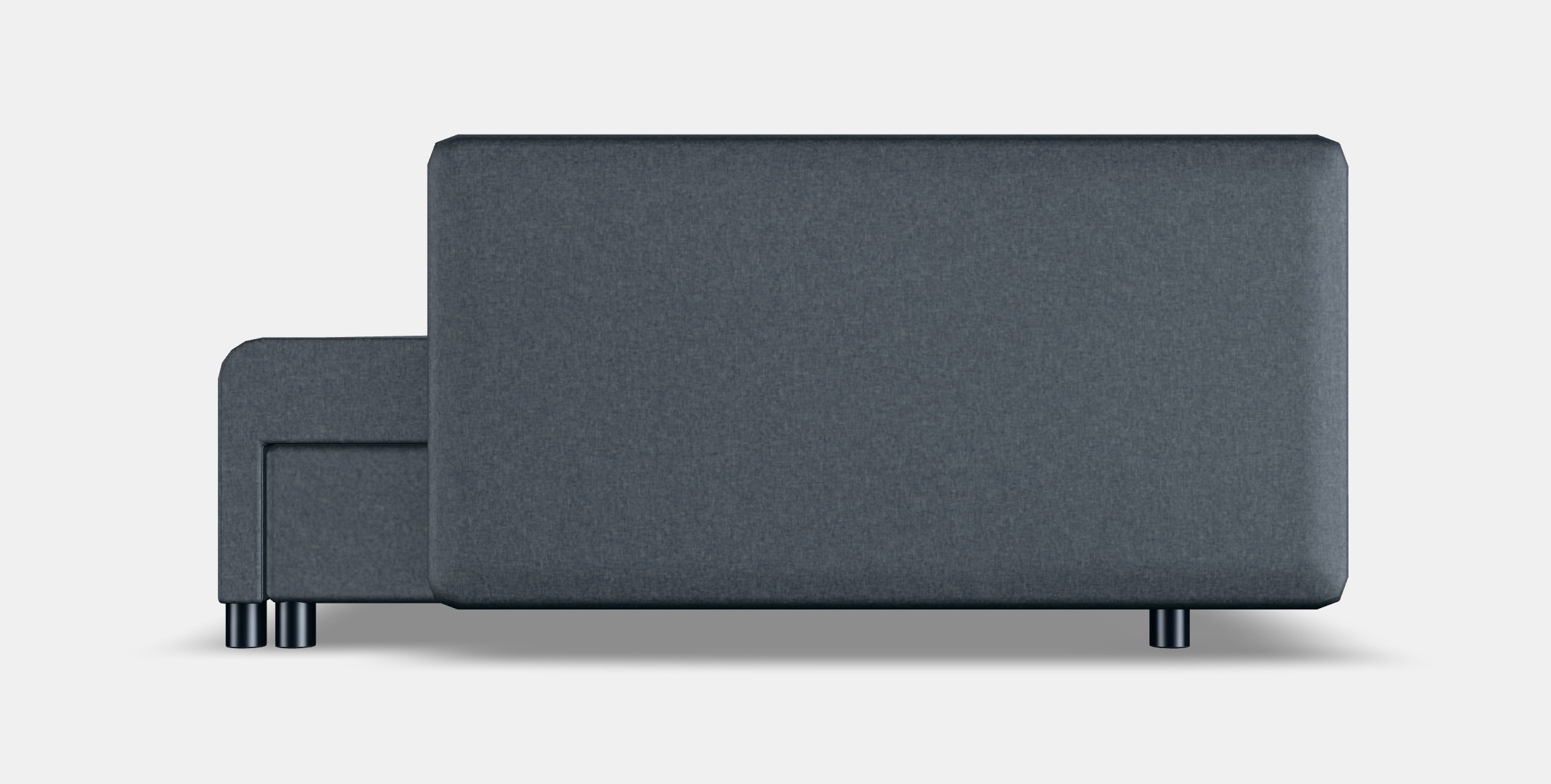 BYGGET Chaise longue-sofa-bed Low-poly 3D model_15