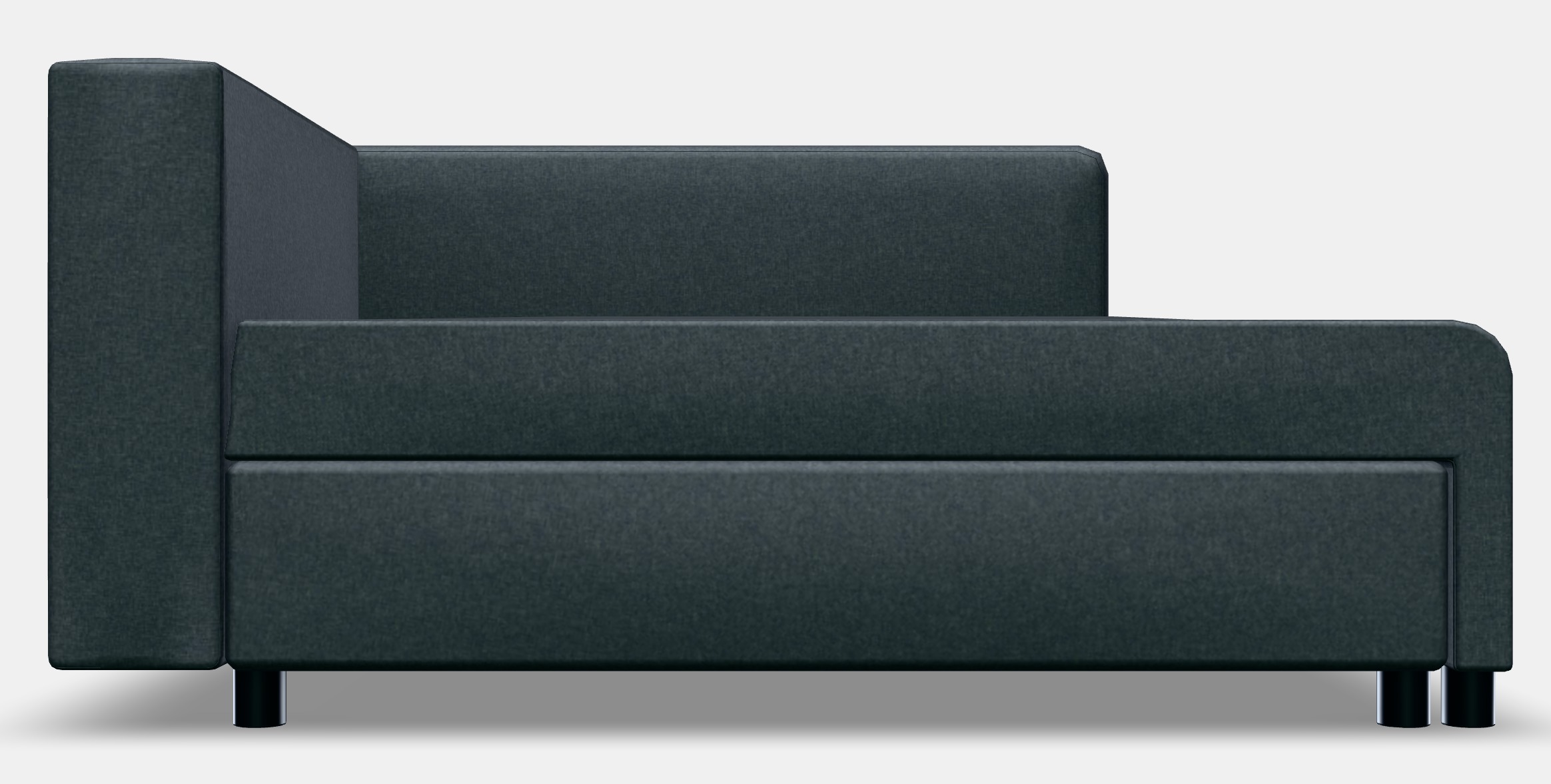 BYGGET Chaise longue-sofa-bed Low-poly 3D model_10