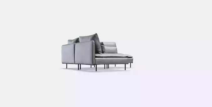 SODERHAMN Corner sofa 3-seat 1