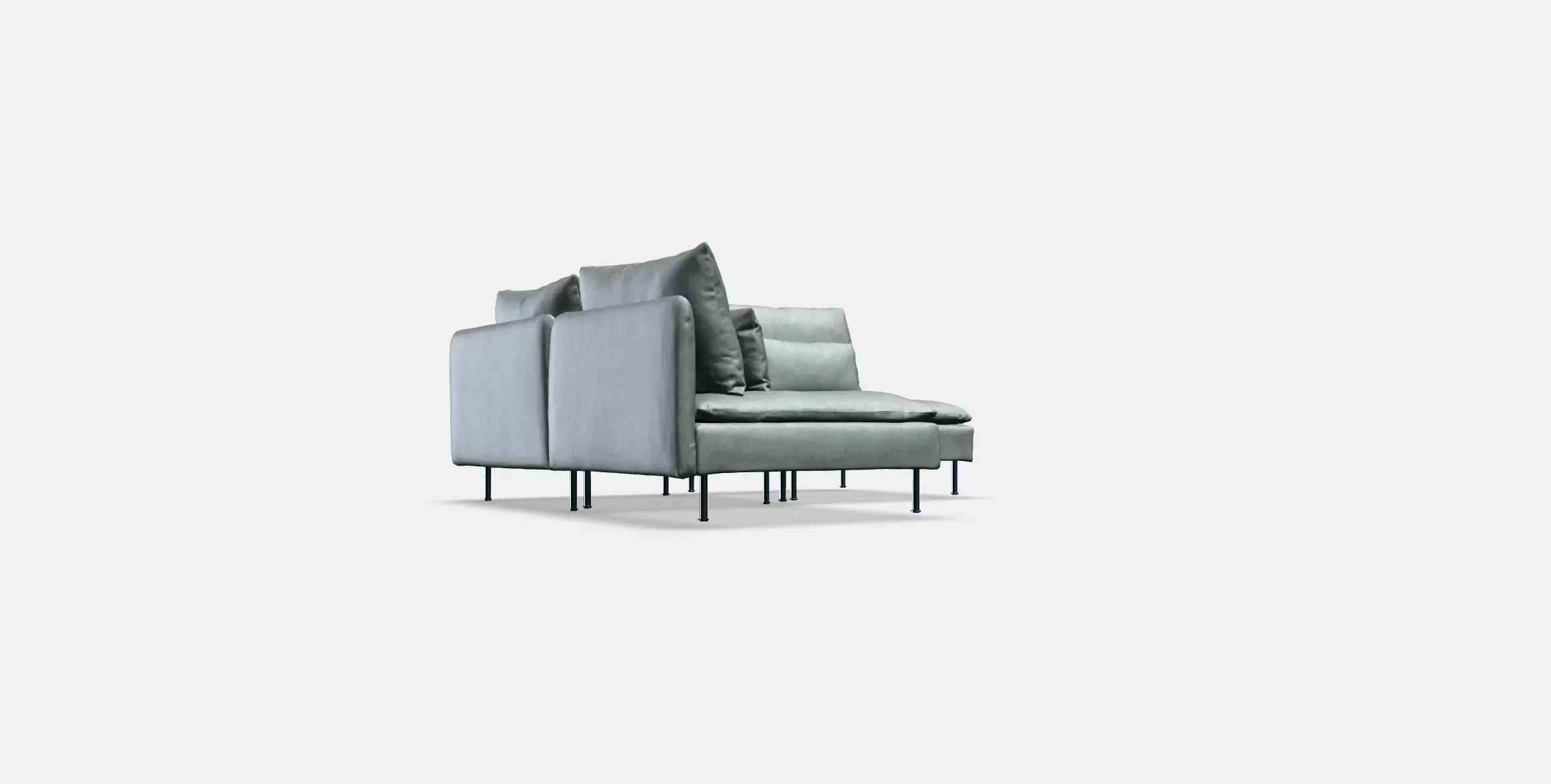 SODERHAMN Corner sofa 3-seat 1 3D model_0