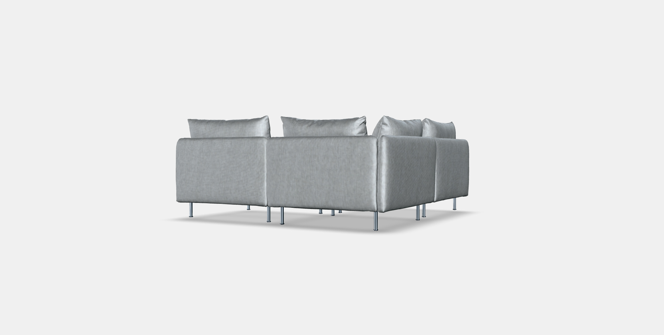 SODERHAMN Corner sofa 3-seat 1 3D model_8