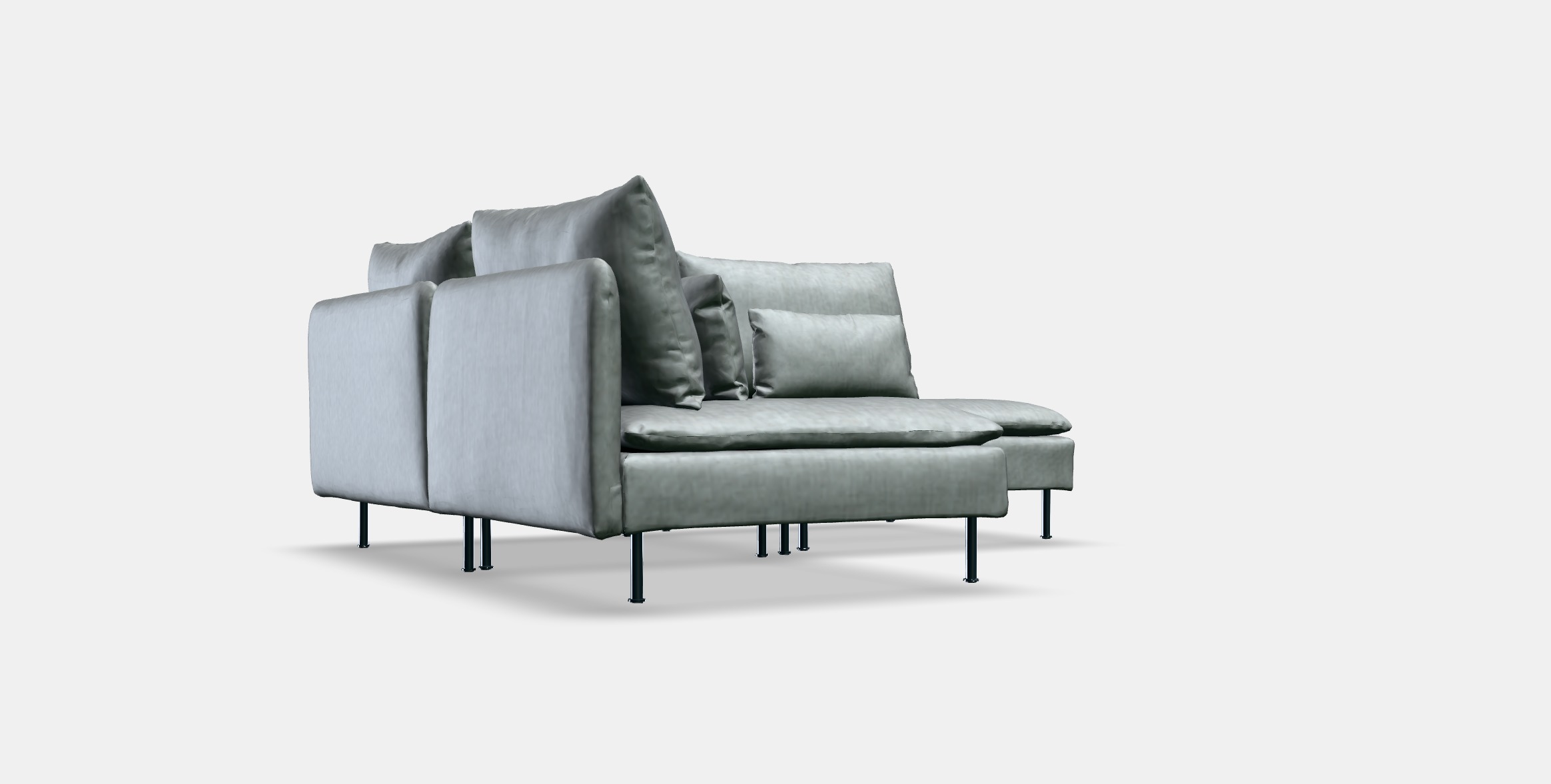 SODERHAMN Corner sofa 3-seat 1 3D model_9